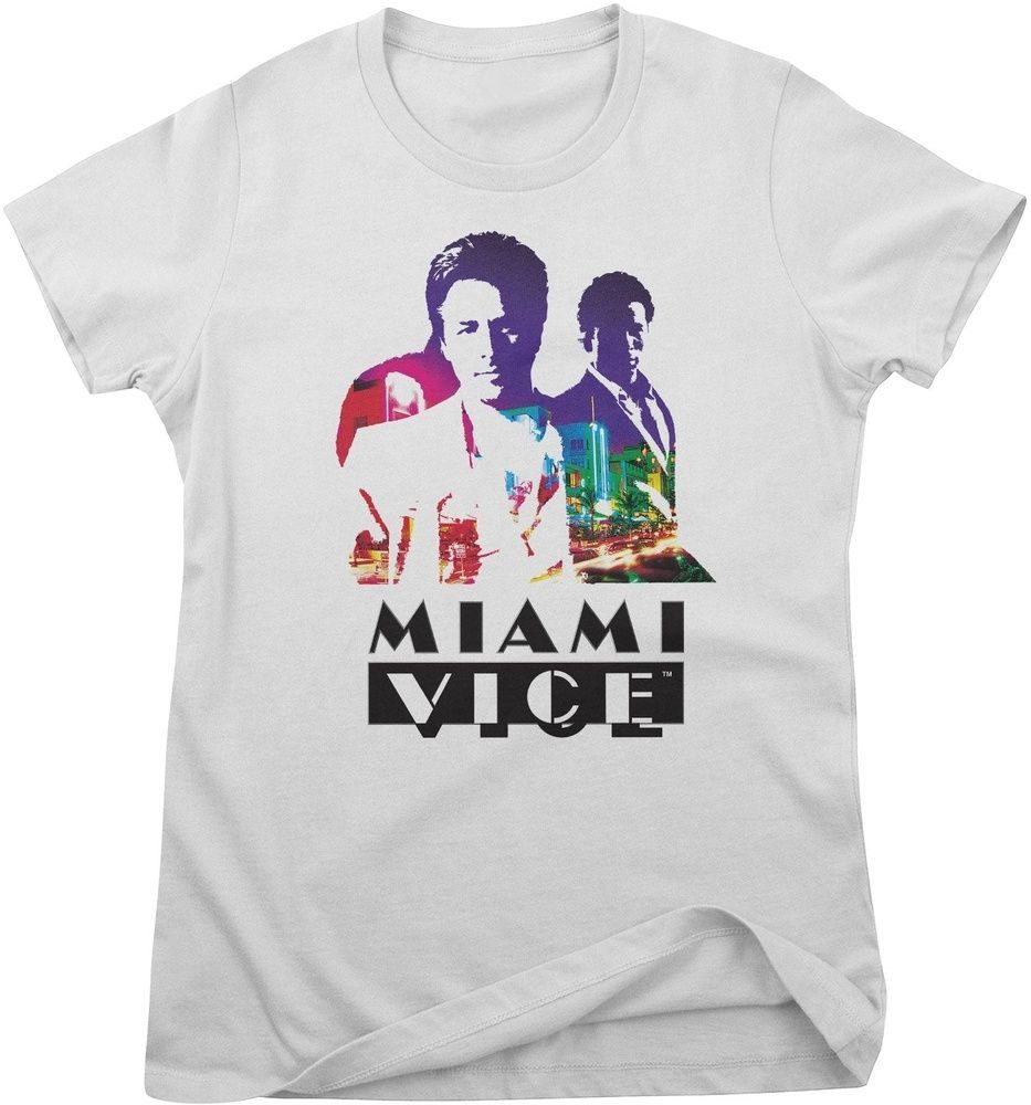 Miami Vice T-Shirt Miami Vice Ocean Drive Girly Tee