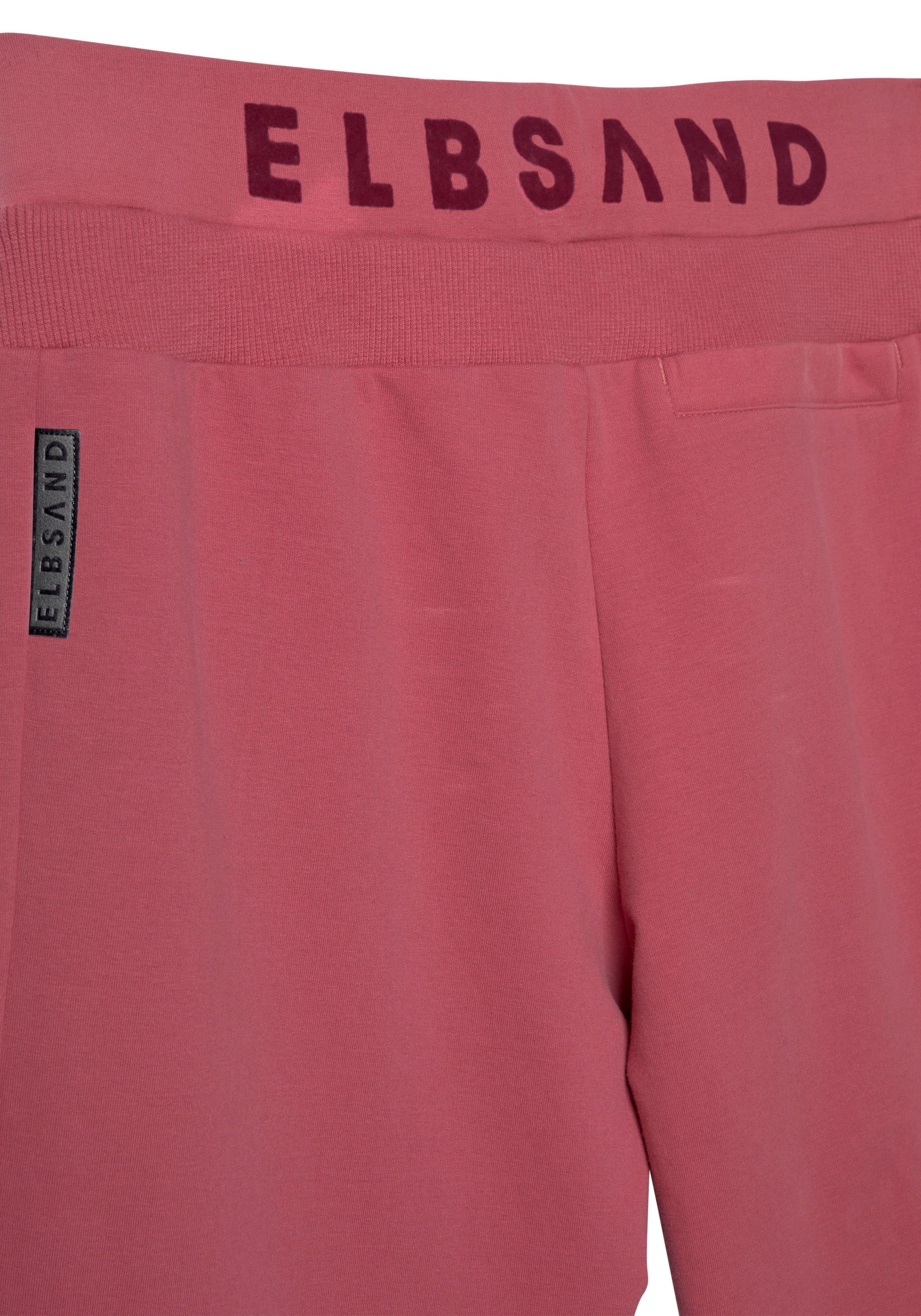 Elbsand Sweathose Brinja mit Taschen und breiten Kordeln, Jogginghose, lässige Passform