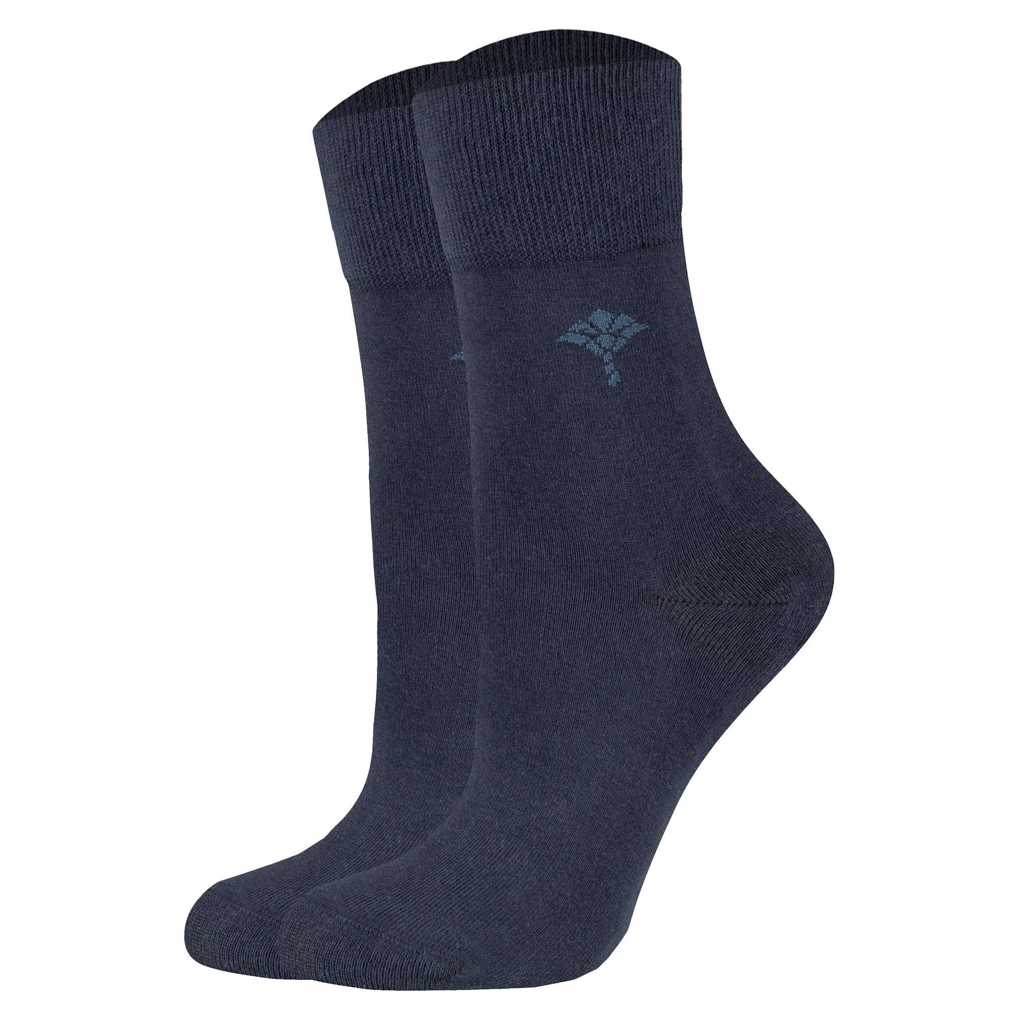 Kurzsocken Damen Socken 2er Pack Baumwolle