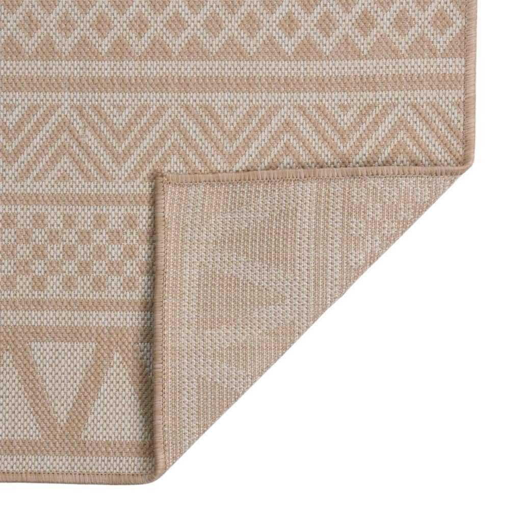 vidaXL Teppich Outdoor-Teppich Flachgewebe 80x150 cm günstig online kaufen