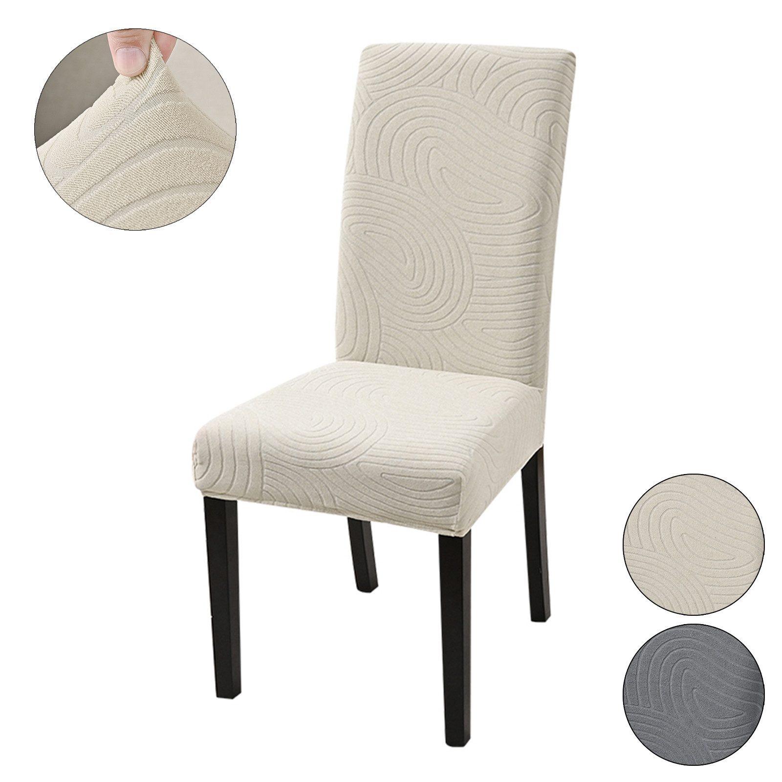 Rosnek Stuhlhusse Stretch, wasserdicht, geometrisch, für Bankett Esszimmer günstig online kaufen