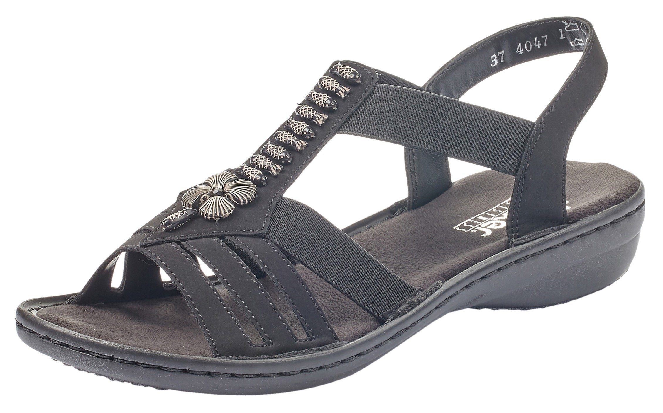 Rieker Riemchensandale, Sommerschuh, Sandalette, Keilabsatz, mit günstig online kaufen