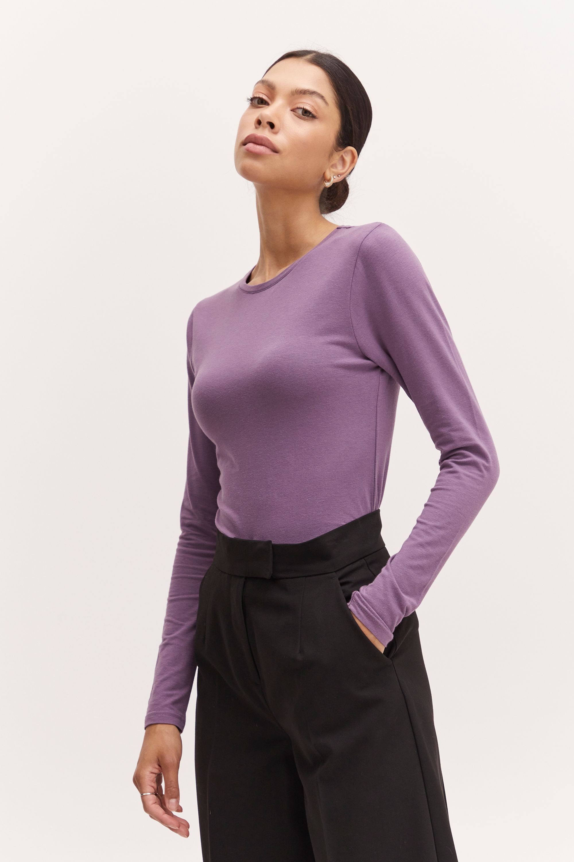 b.young Sweatshirt BYPAMILA Basic Longsleeve günstig online kaufen