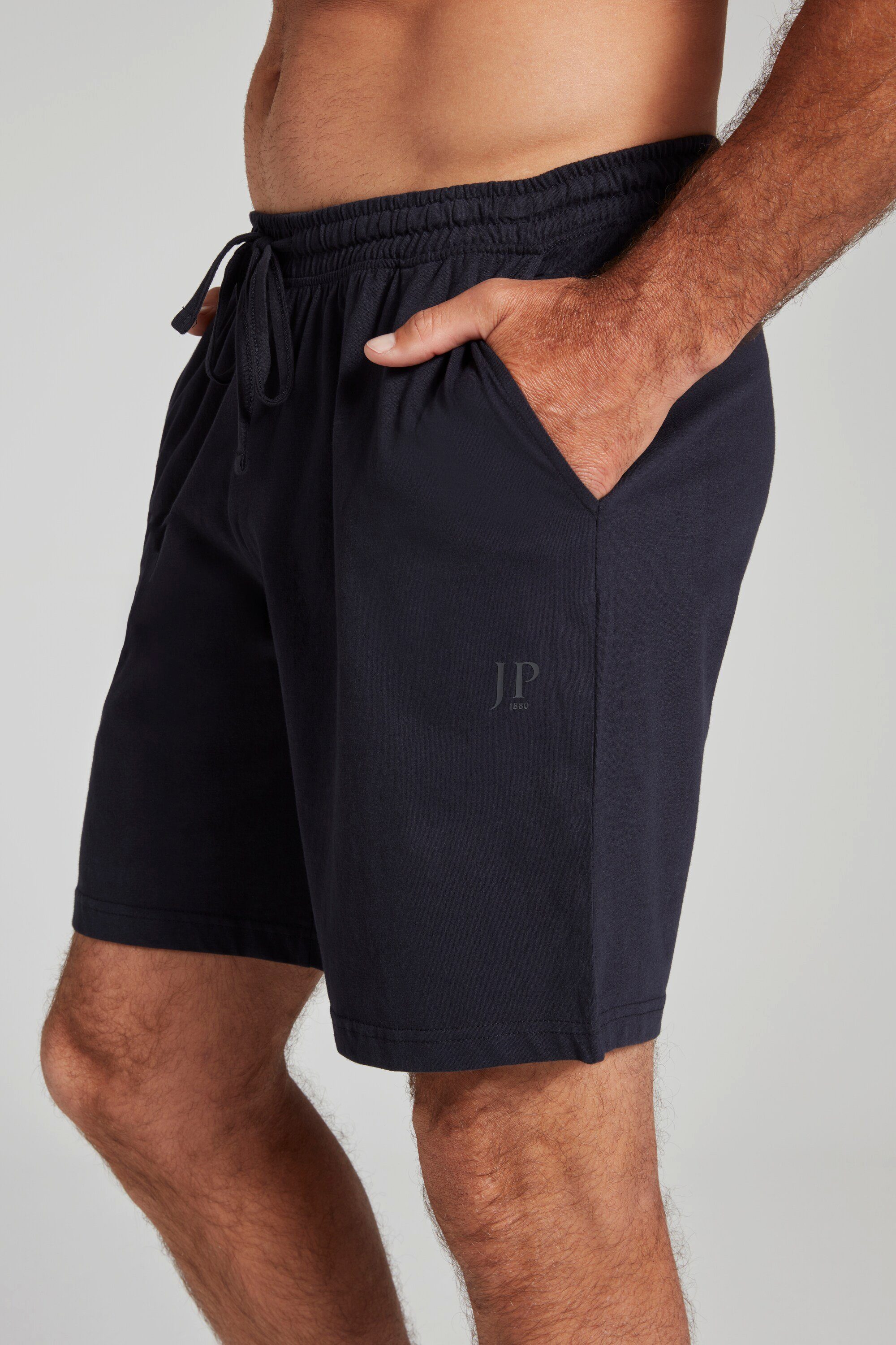 marine dunkel Elastikbund JP1880 Schlafanzug Homewear Shorts Schlafanzug Hose