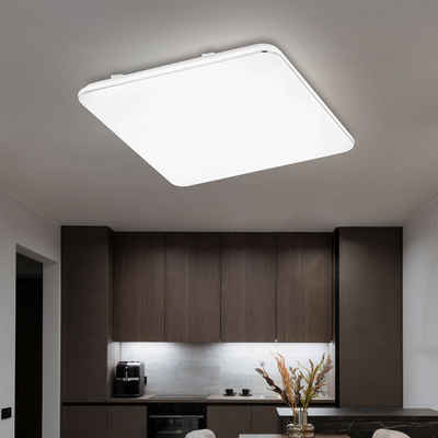 FISCHER & HONSEL LED Deckenleuchte, Leuchtmittel inklusive, Warmweiß, Deckenleuchte Dimmbar LED Wohnzimmerleuchte 3-Stufen Schlafzimmerlampe