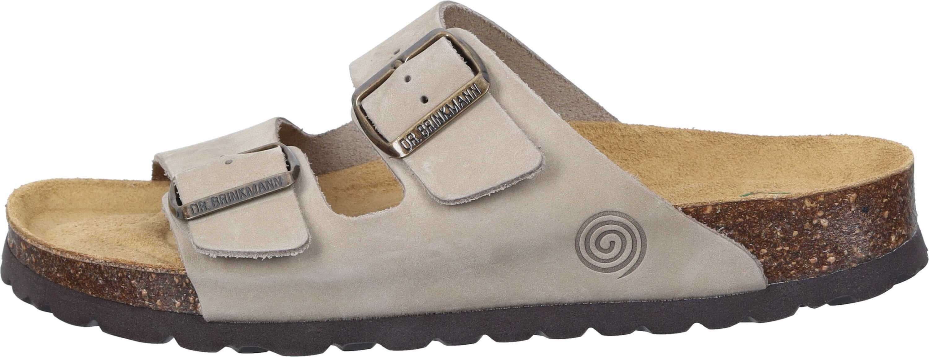 Dr. Brinkmann Pantoletten Pantolette aus Nubukleder günstig online kaufen