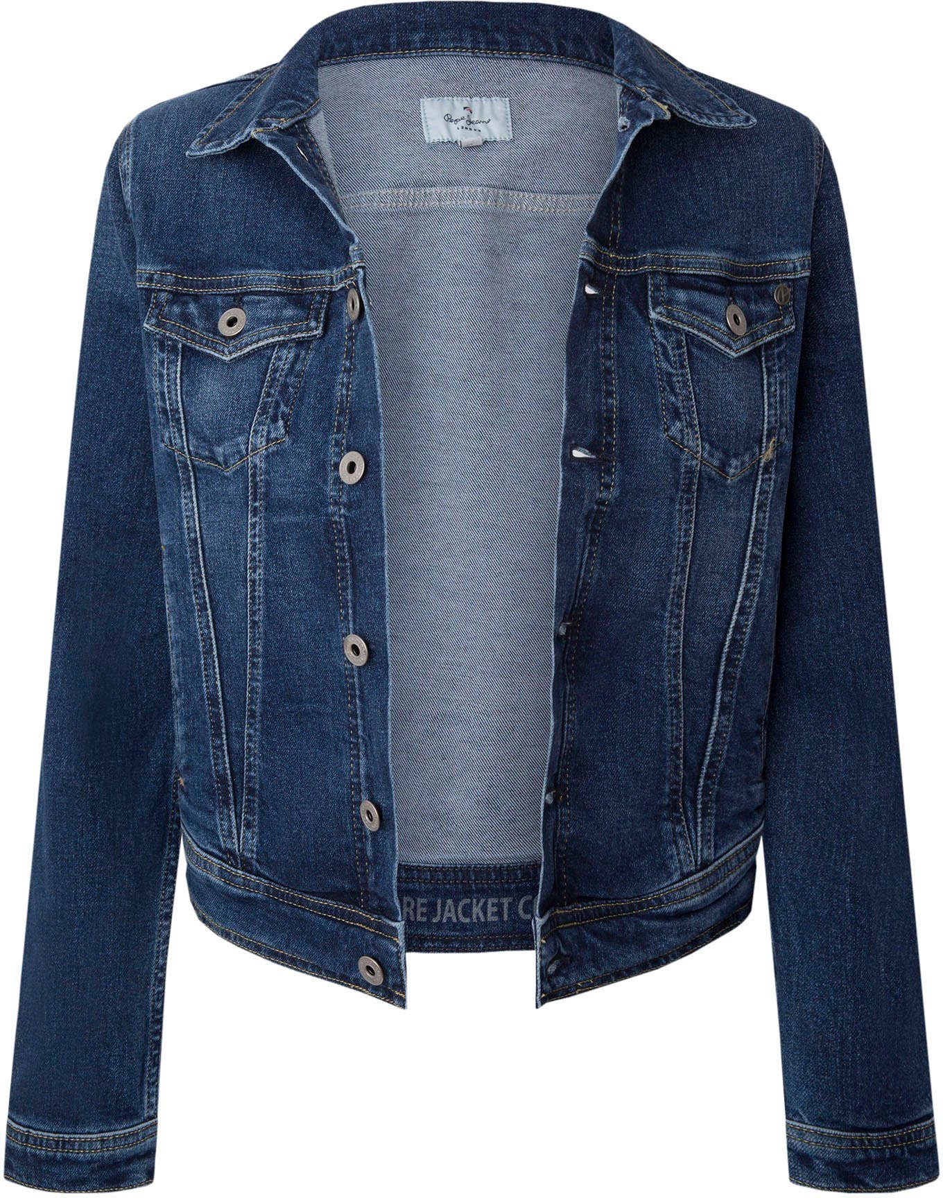 Stretch Jeansjacke mit CORE Pepe Denim Gymdigo Jeans