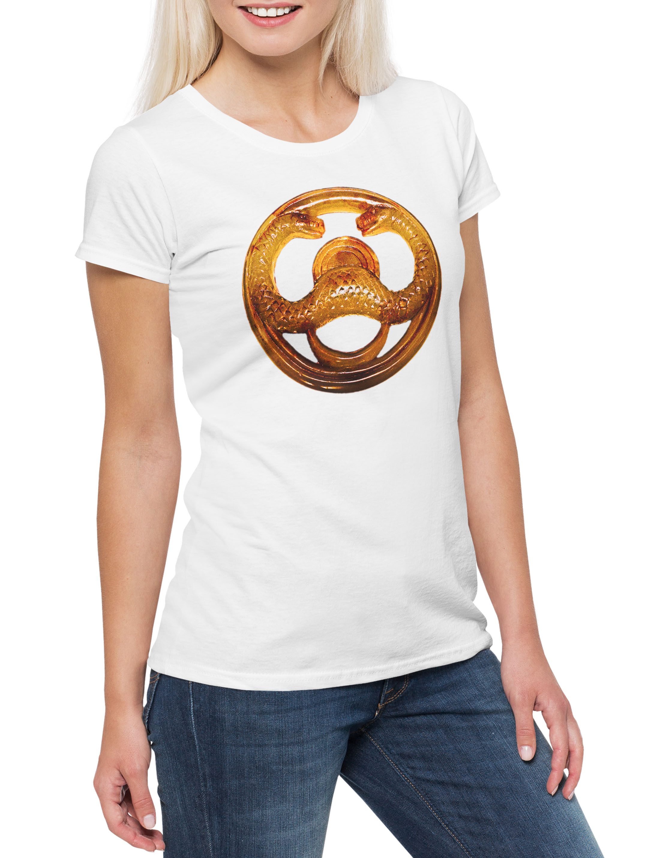 Print-Shirt Thulsa Doom Logo II Damen T-Shirt Conan Barbar Destroyer Barbarian The