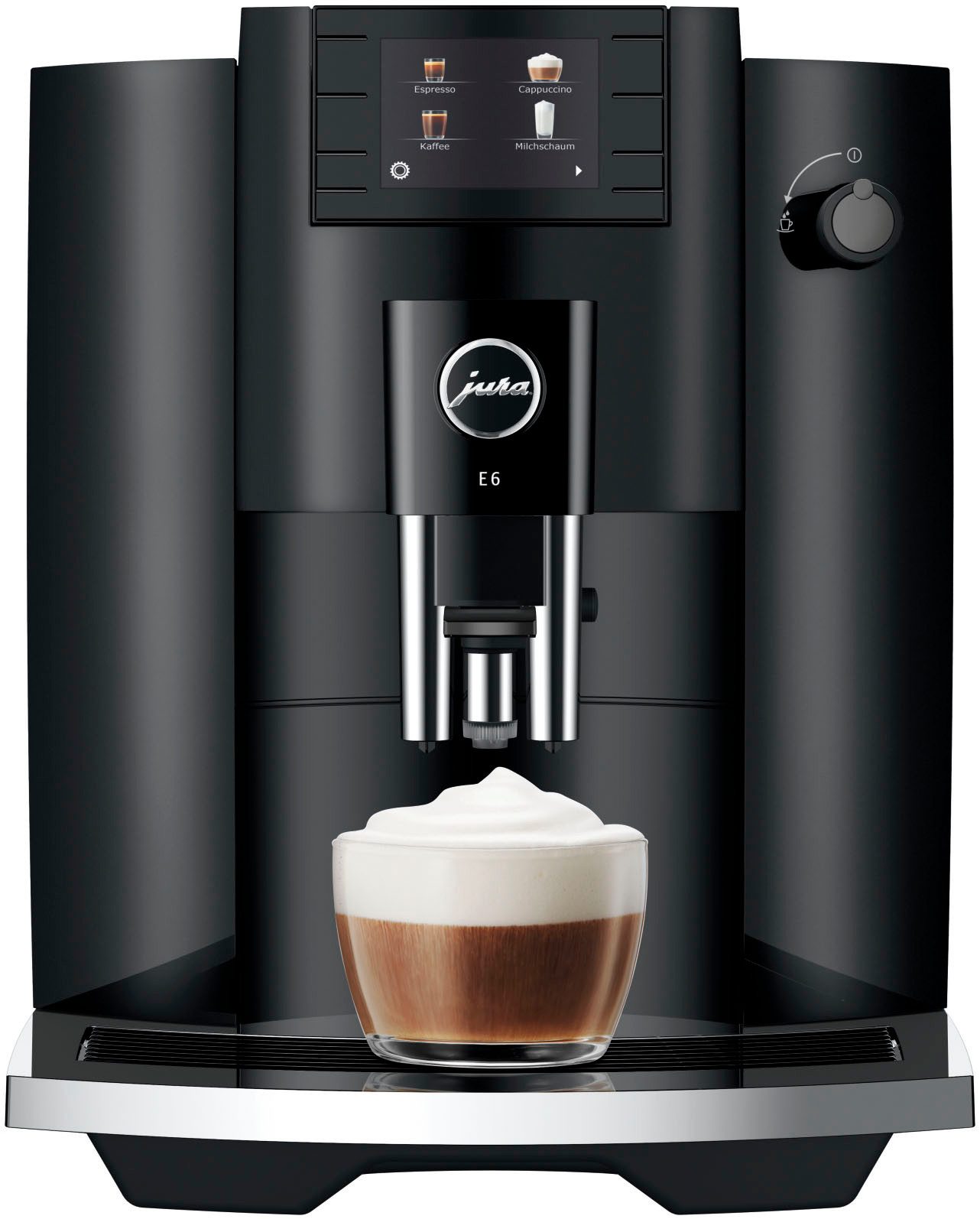 JURA Kaffeevollautomat 15802 E6 Full Black (EC) – Bild 2 von 5