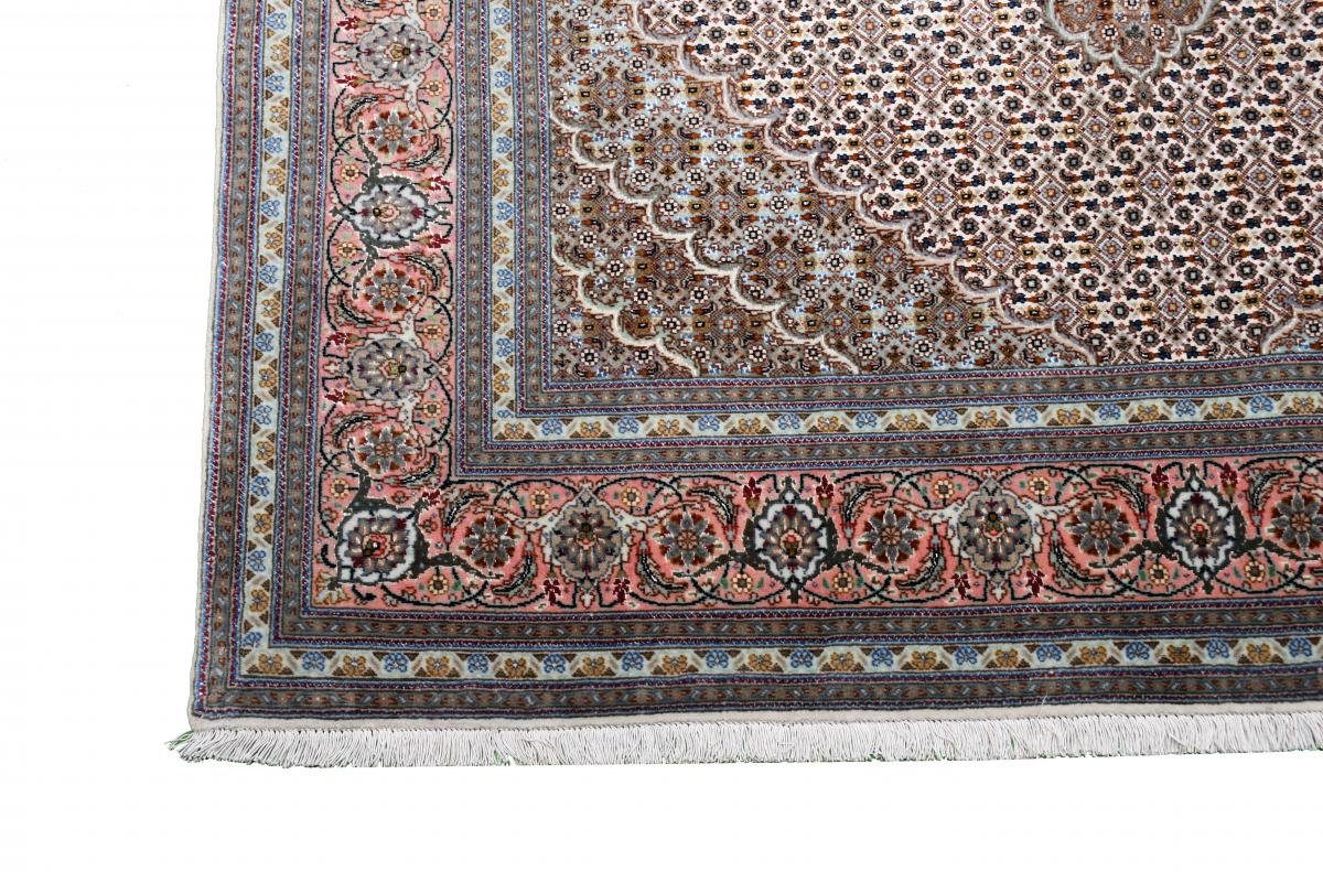 Orientteppich Täbriz 50Raj Nain 7 rechteckig, Perserteppich, mm Höhe: 151x206 / Handgeknüpfter Orientteppich Trading
