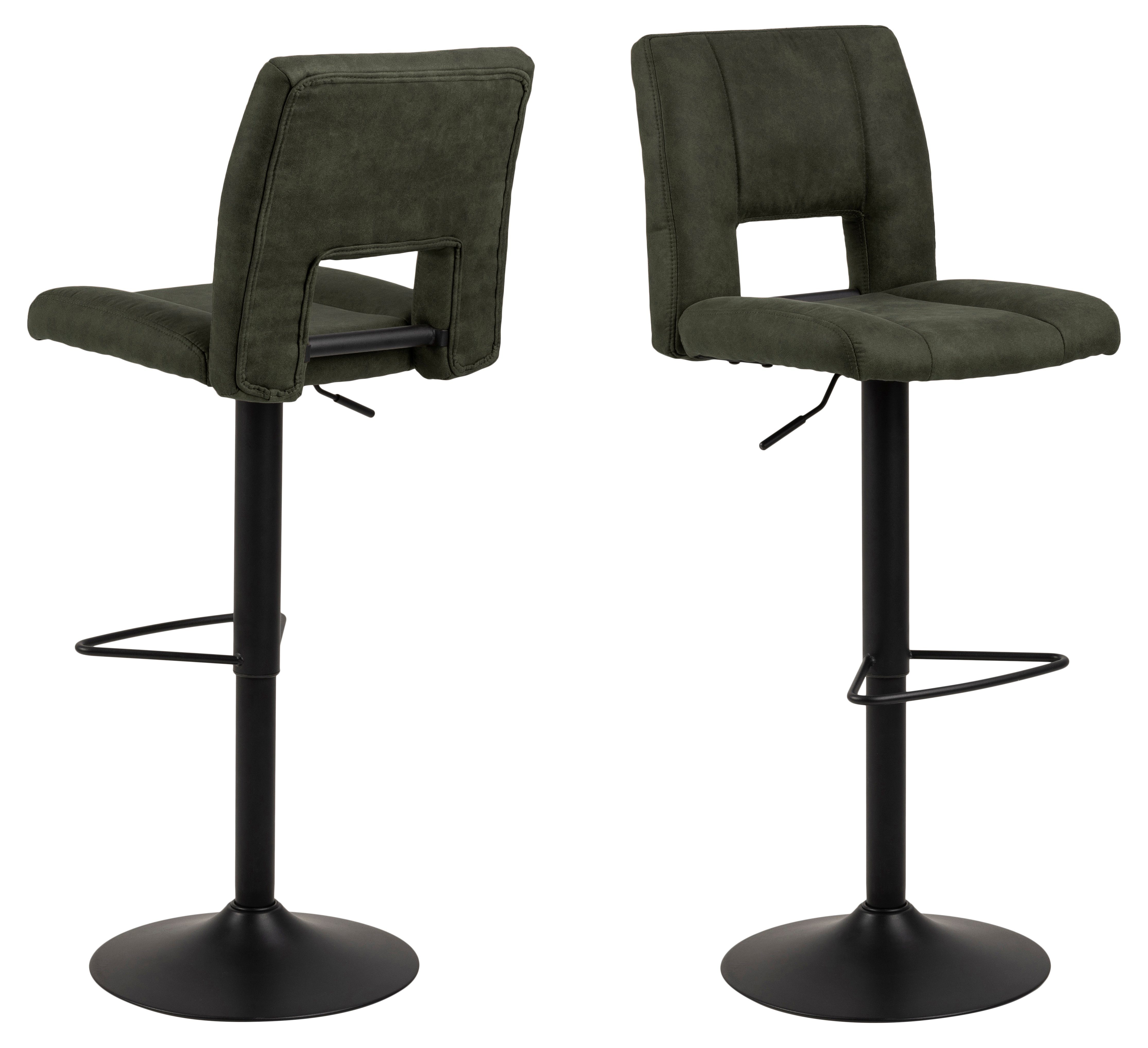 Barhocker 2er Set Syra Barhocker grün.
