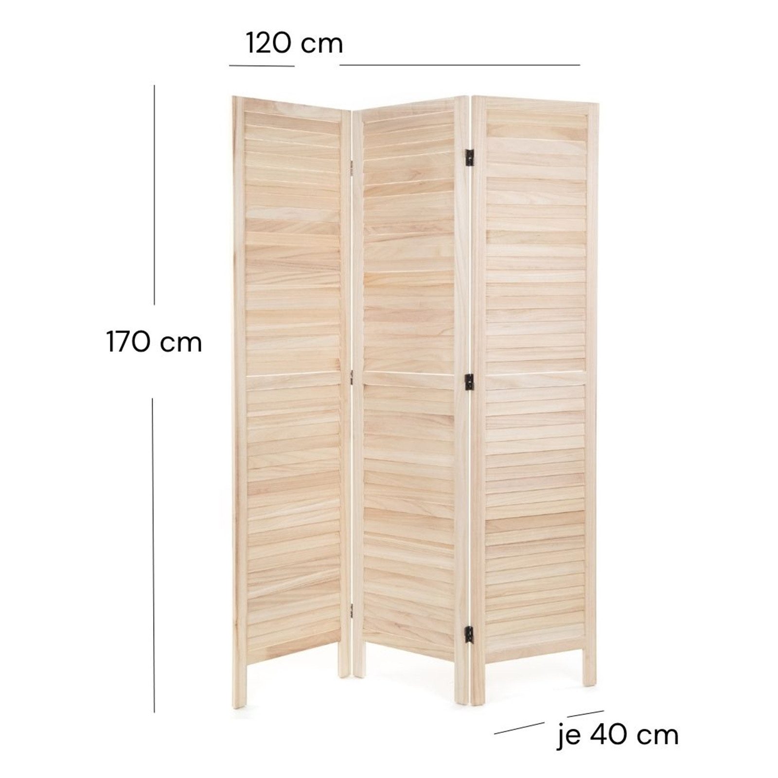 DESIGN DELIGHTS Paravent RAUMTEILER COTTAGE, Holz günstig online kaufen