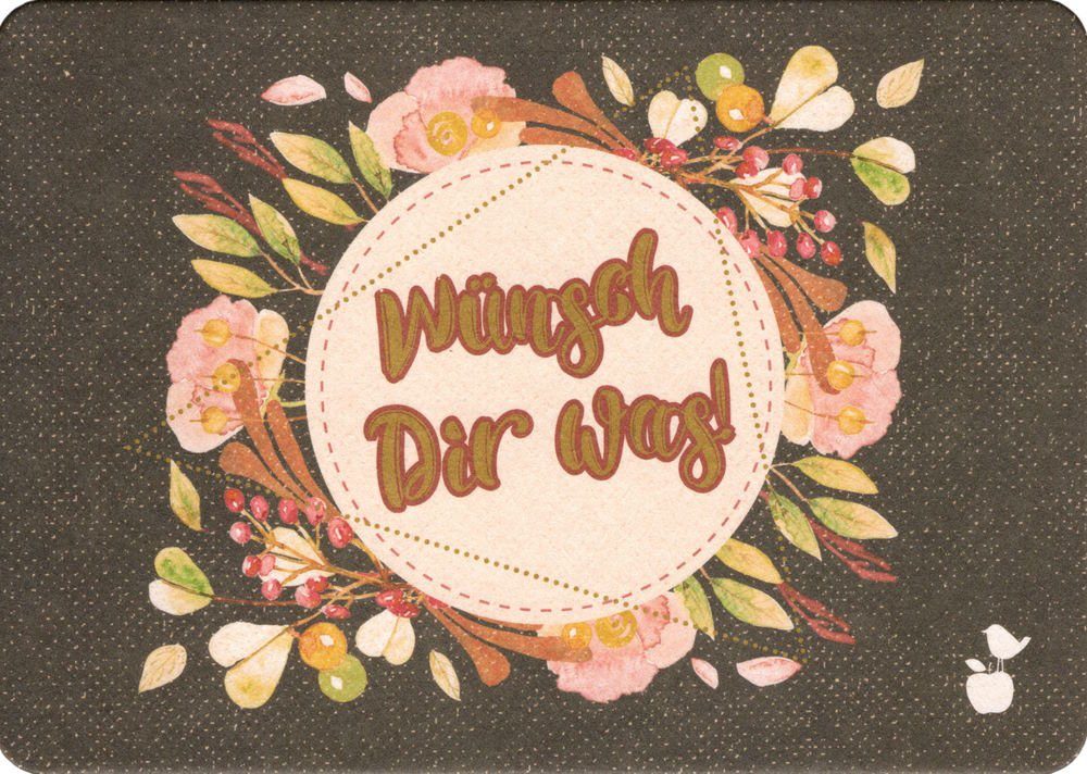 "Wünsch was!" Dir Postkarte