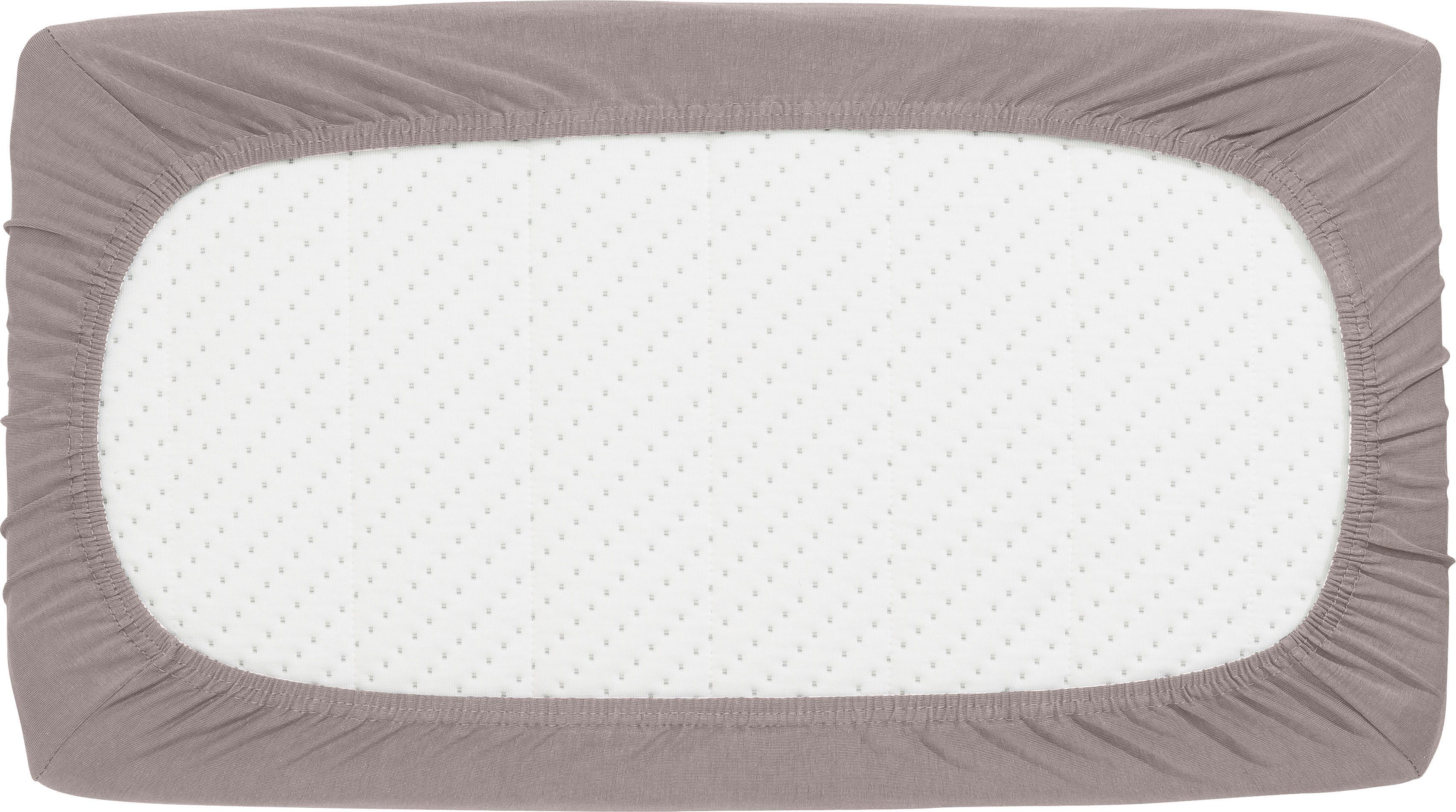 bellana Kissenbezug Universal Jersey, (2 Stück), passend für Nackenstützkissen