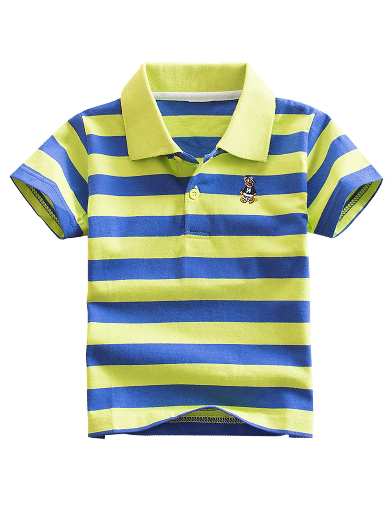 Poloshirt Jungen Poloshirt Kinder 1-12T Baumwolle Atmungsaktiv Sommer