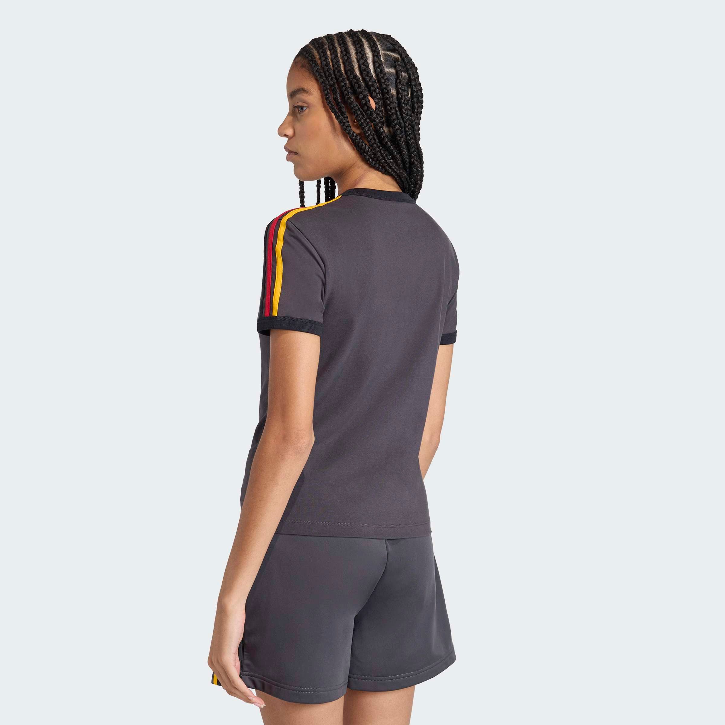 adidas Originals T-Shirt 3-STREIFEN SLIM sanft anliegende Passform, ohne Ve günstig online kaufen