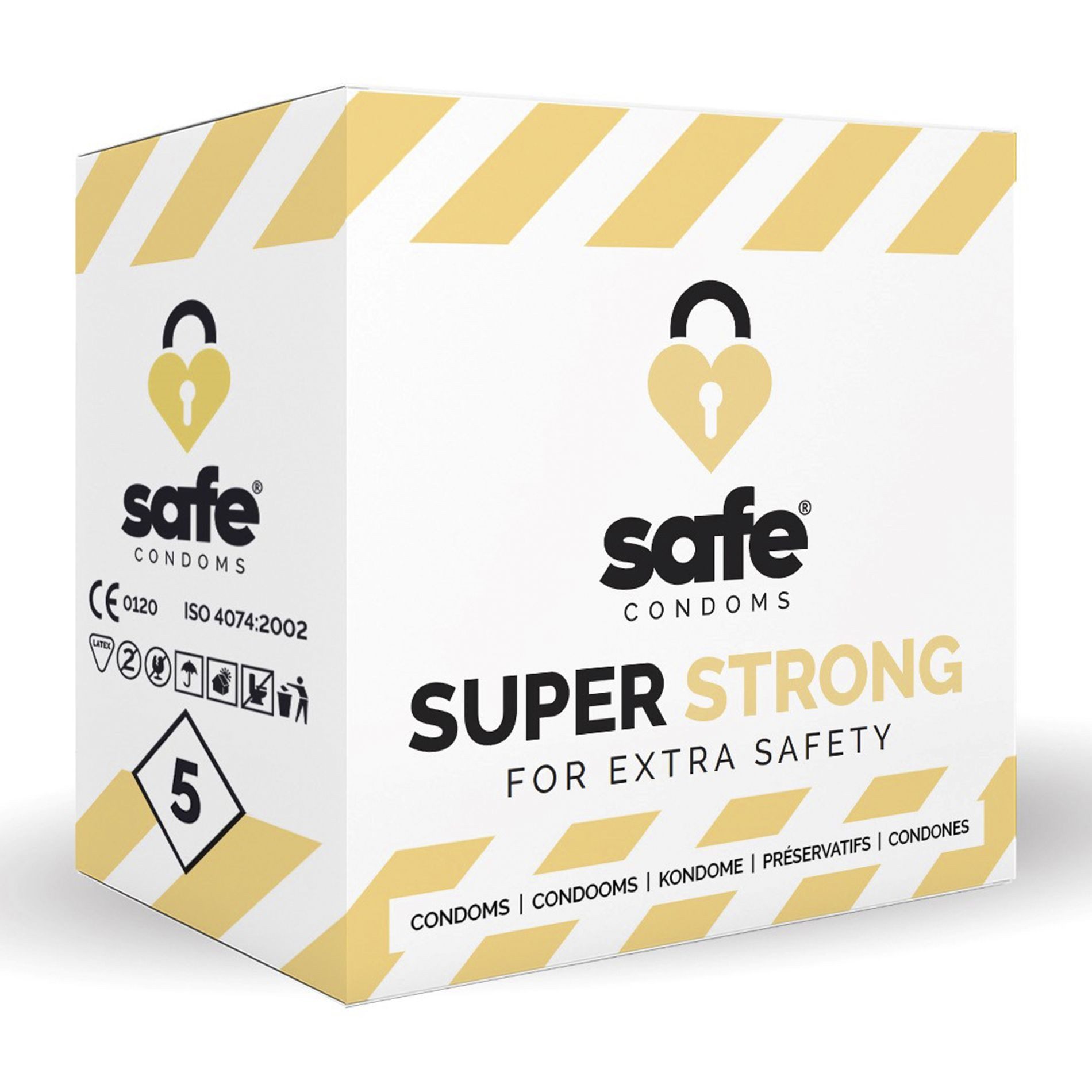 Safe Kondome SAFE “ Kondome “ Super Strong “ 5 Stück