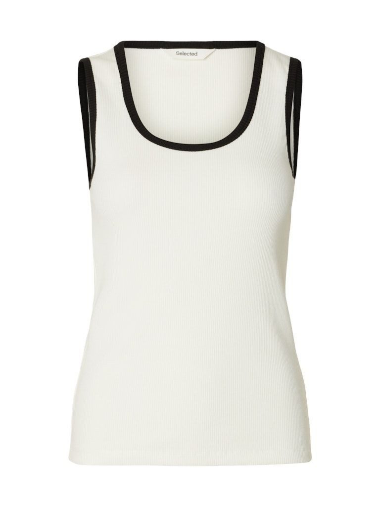 Selected Spaghettitop SLWANNA CONTRAST SL TOP EX