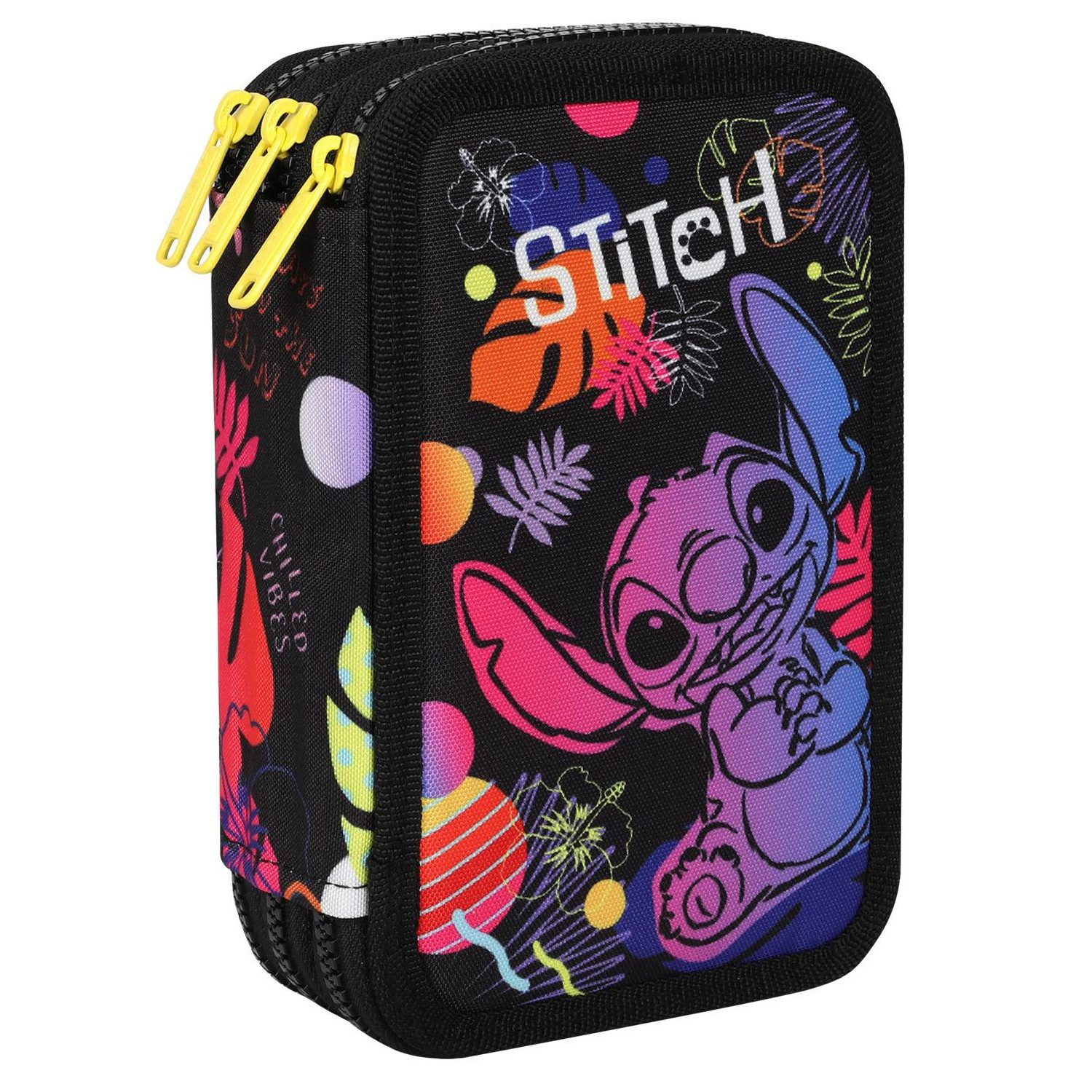 CoolPack Federmäppchen STITCH Dreifach-Stiftmäppchen mit Zubehör, Buntstift günstig online kaufen