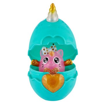 ZURU Sammelfigur Itzy Glitzy Surprise-Eier Set mit 2 Itzy Glitzy Rainbocorns, zum Spielen und Sammeln, 1 Set per Zufall