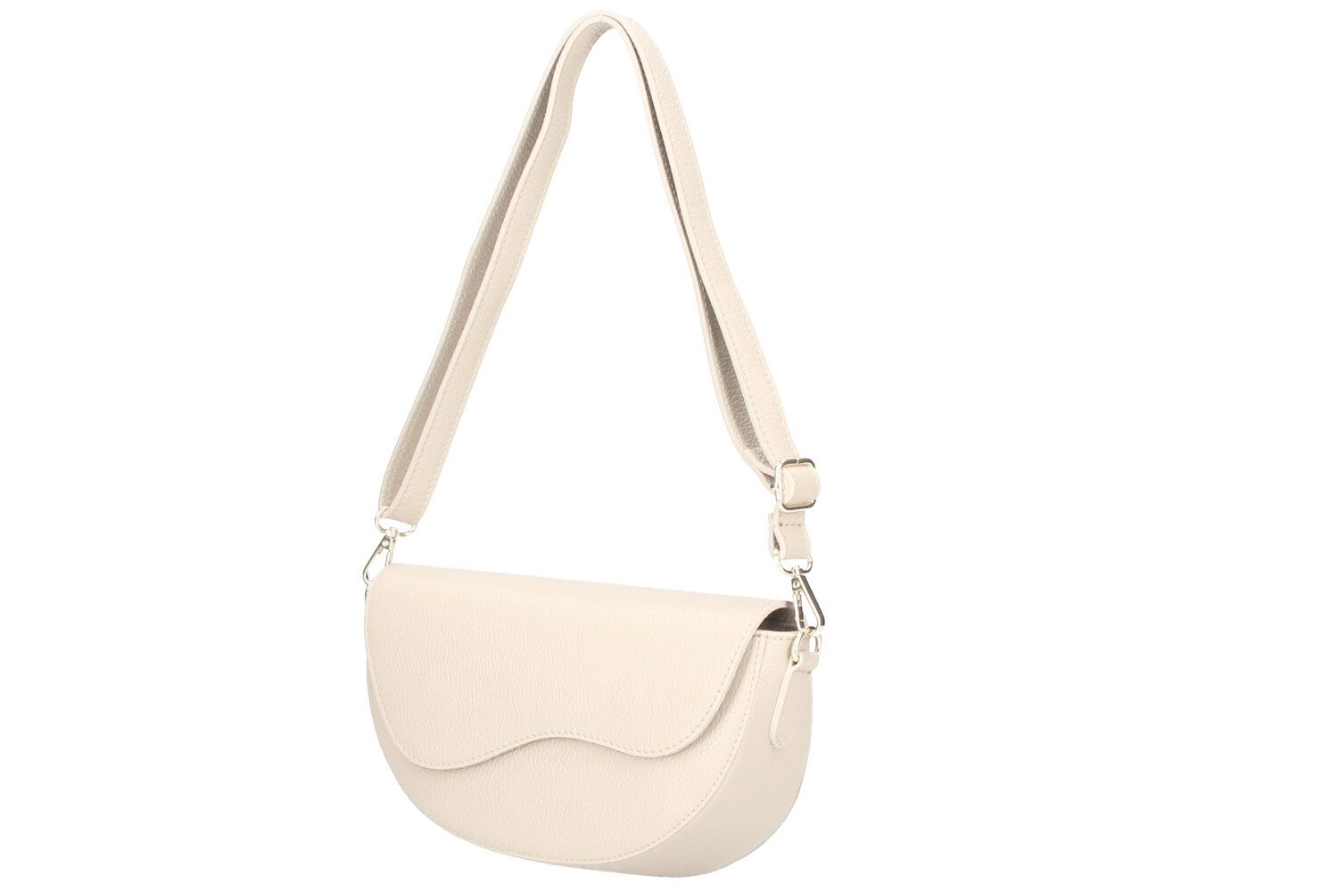 ITALYSHOP24 Schultertasche MADE IN ITALY DAMEN günstig online kaufen
