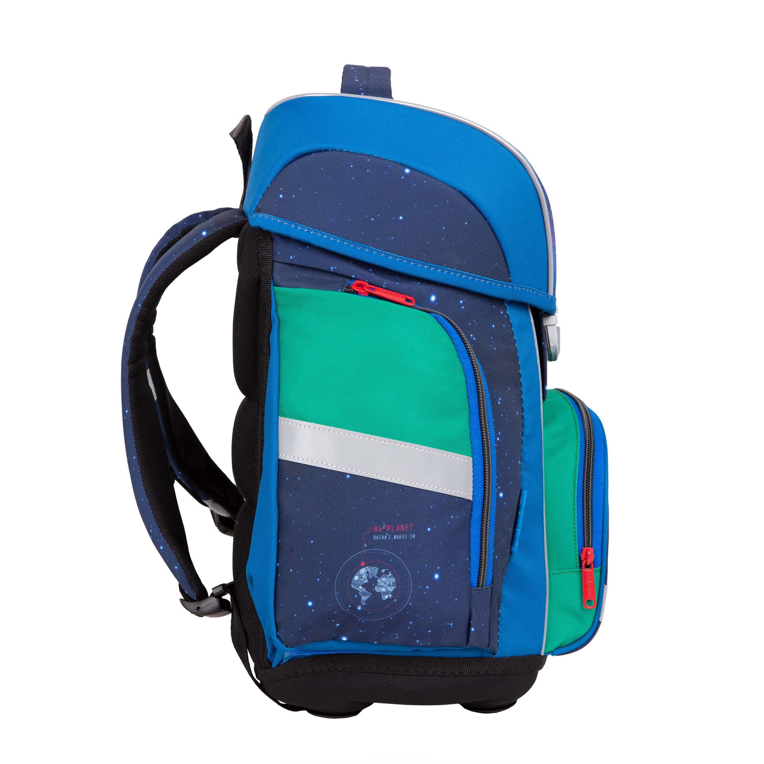 CoolPack Schulranzen CoolPack Schulranzen Nasa COLORINO mit Turnbeutel und Federmäppchen Se