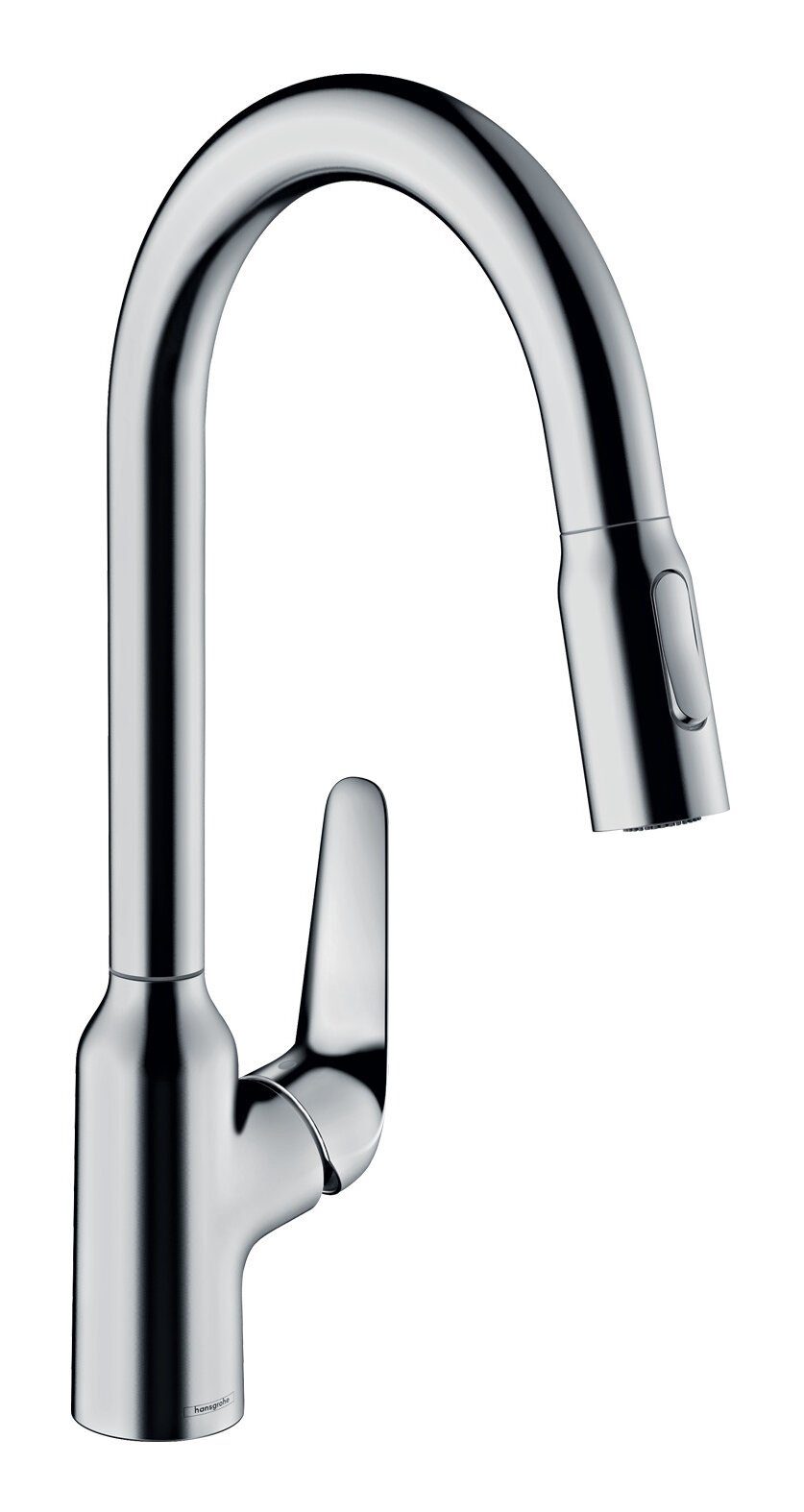 hansgrohe Küchenarmatur Focus M42 Einhebel-Küchenmischer 220 2jet mit Ausziehbrause und sBox - Chrom