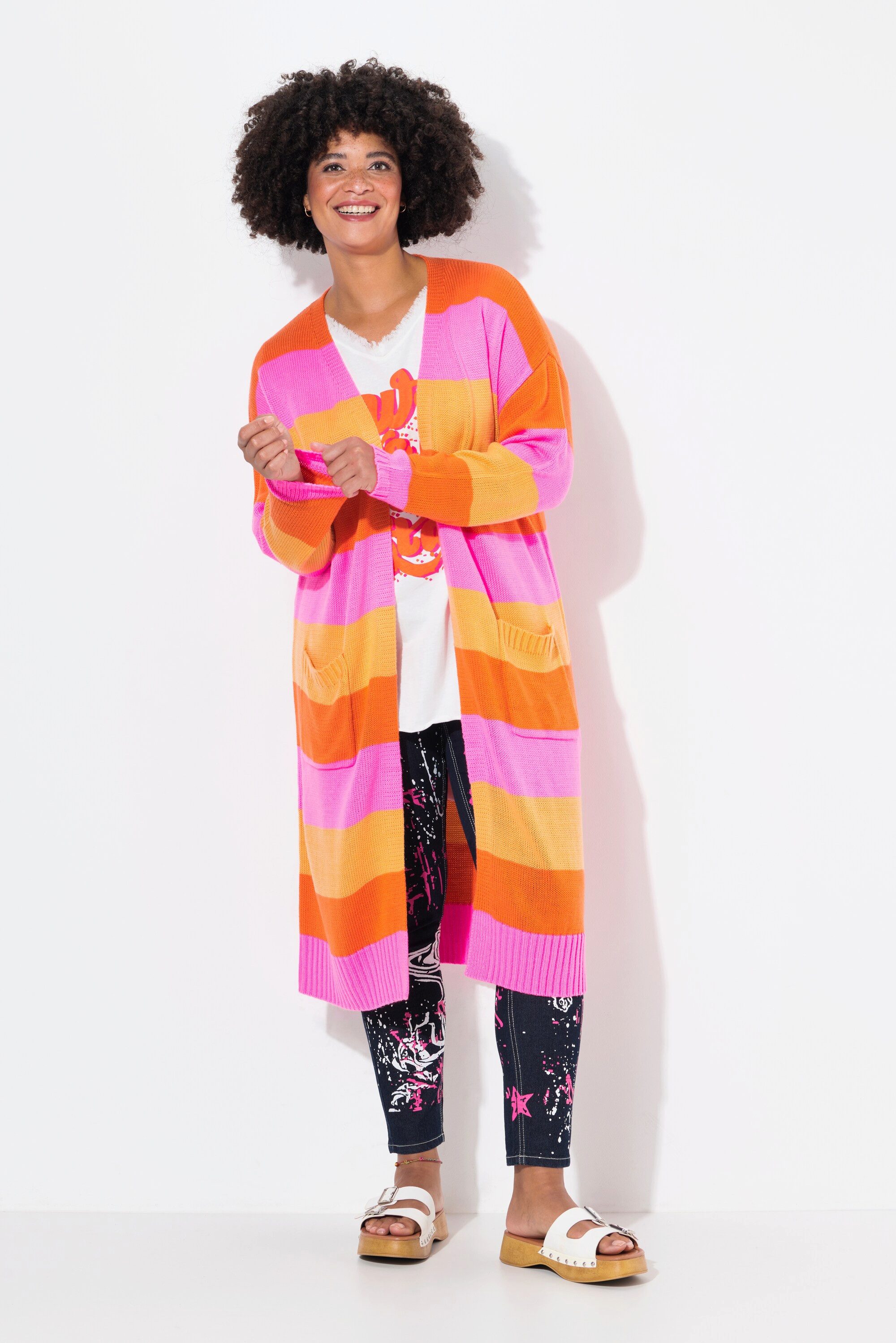 Angel of Style Strickjacke Long-Strickjacke Straight günstig online kaufen