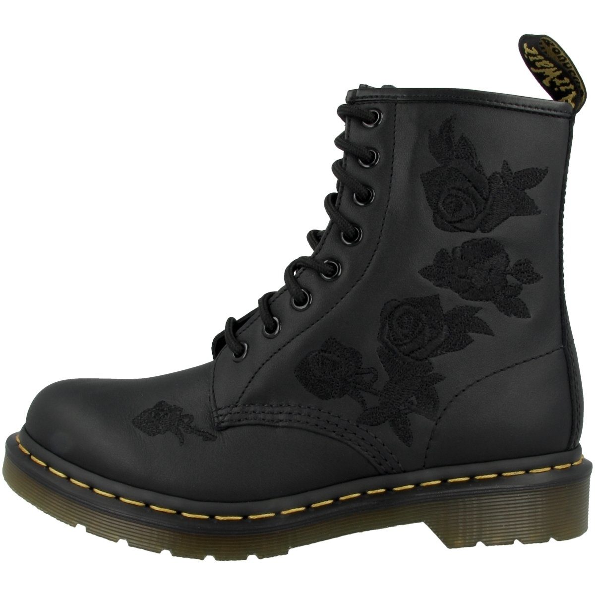 DR. MARTENS 1460 Vonda Mono Damen Schnürboots Stiefeletten, Stiefel, Winterstiefel, Winterboots, Schneestiefel