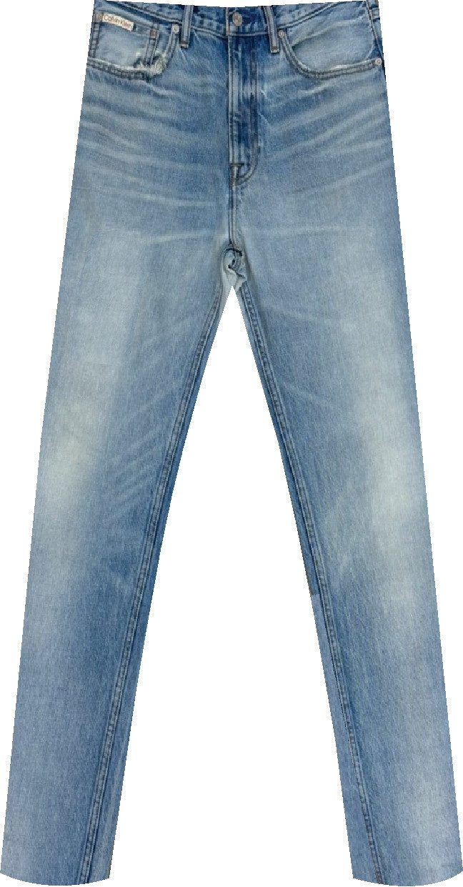 Calvin Klein Jeans Skinny-fit-Jeans HIGH RISE STRAIGHT LT CAPE Mit Gürtelschlaufen
