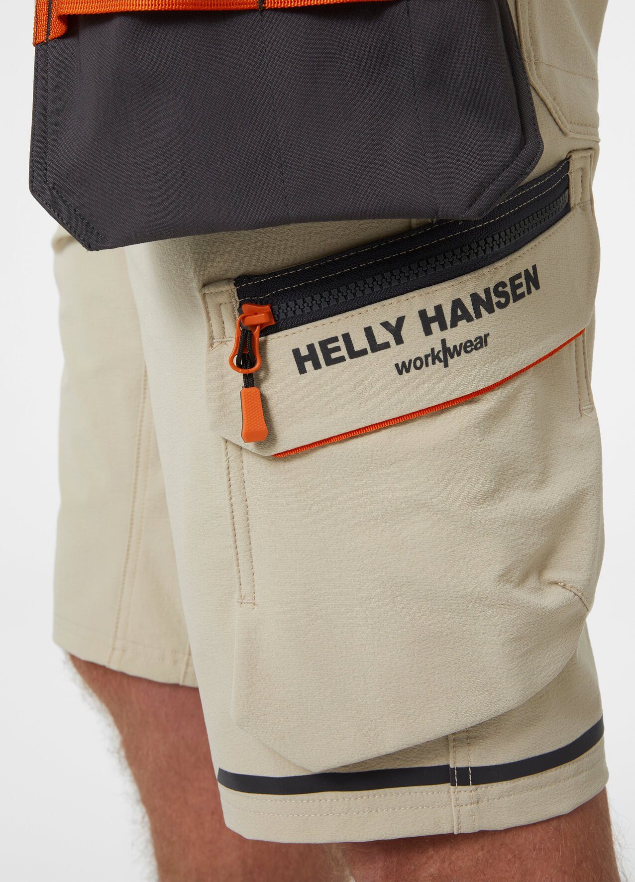 Helly Hansen Arbeitsshorts Kensington Cons Shorts sandy/ebony (1-tlg)