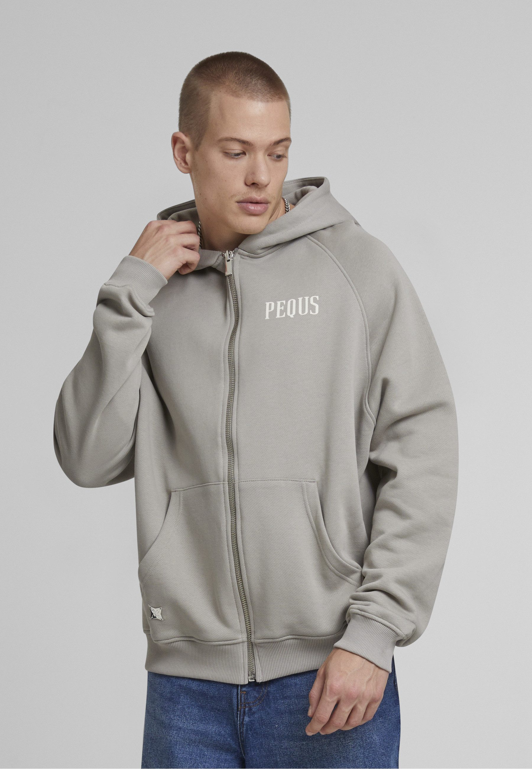 PEQUS Kapuzenpullover PEQUS PEQUS Mykonos Graphic Zip-Hoodie (1-tlg)