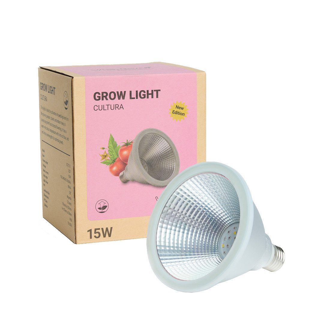 Venso EcoSolutions Pflanzenlampe Cultura, Venso EcoSolutions LED Pflanzenlampe Vollspektrum Cultura LED Lampe E2