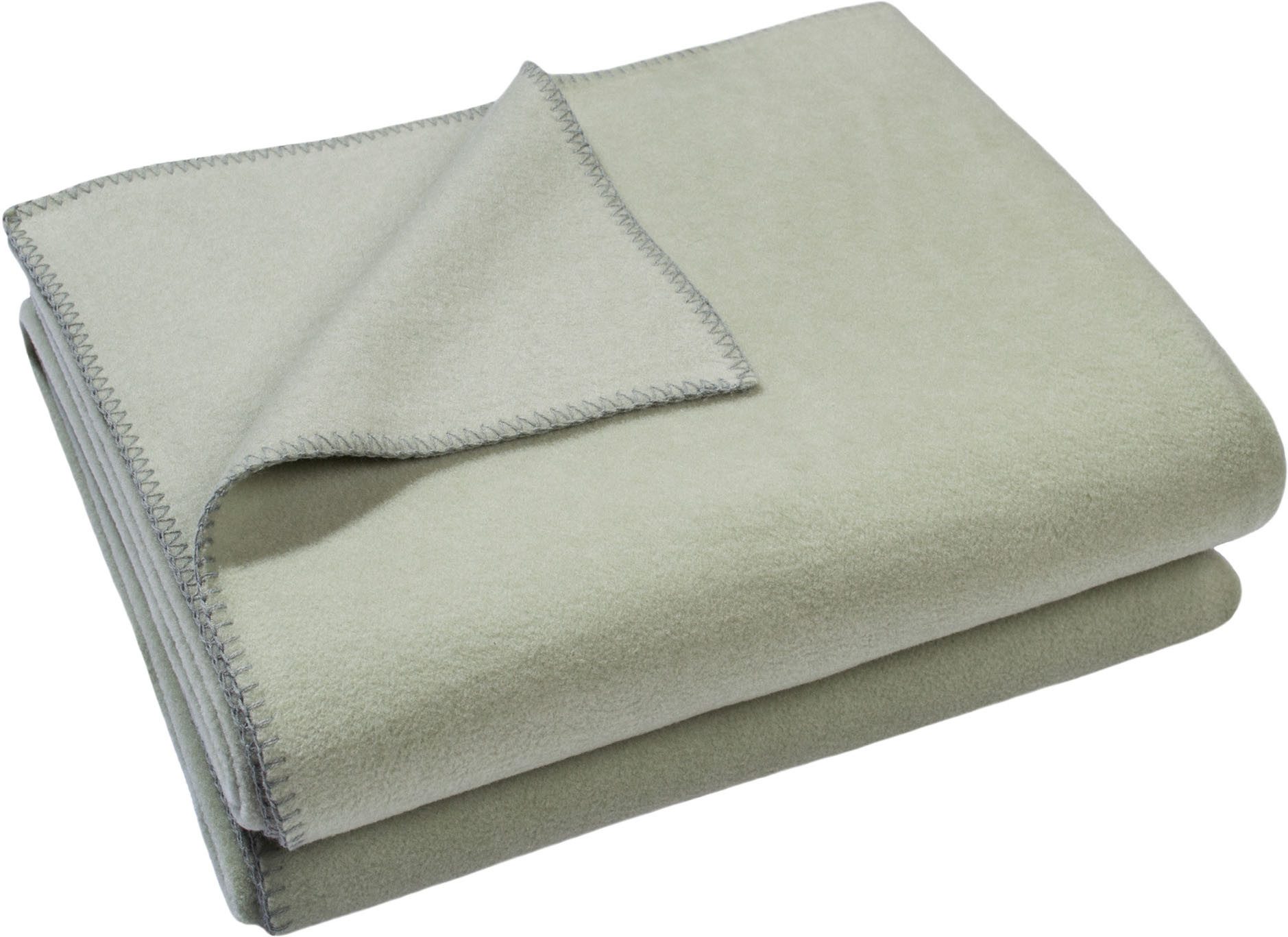 Wohndecke Soft-Fleece, PREMIUM, Made in Italy, ZOEPPRITZ1828, unverwechselbarem Cashmere Handfeel, made in Italy, PREMIUM