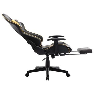 möbelando Gaming-Stuhl 3006523 (LxBxH: 61x67x133 cm), in Schwarz und Gold