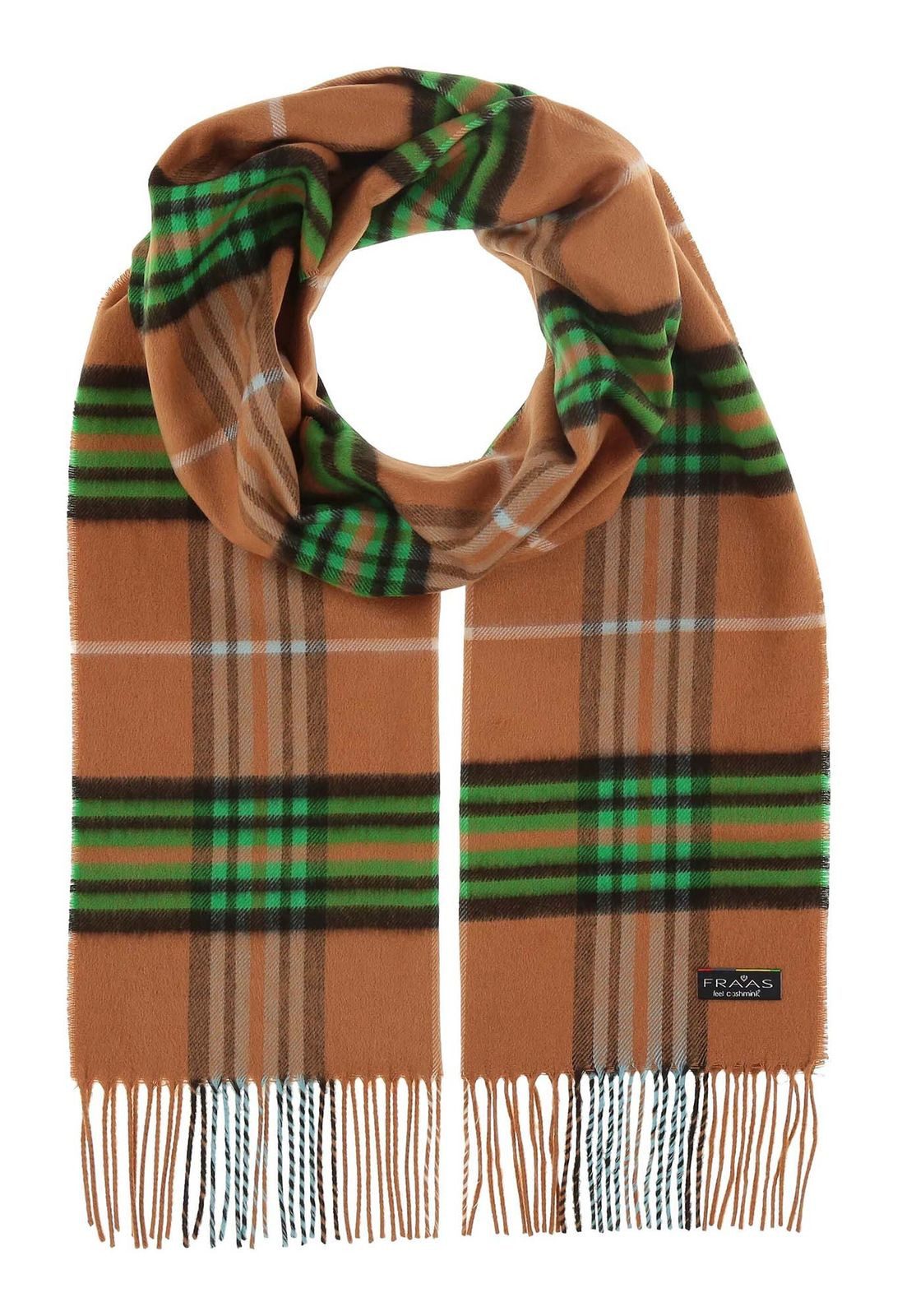 Fraas Modeschal Cashmink® Scarf with FRAAS Plaid günstig online kaufen