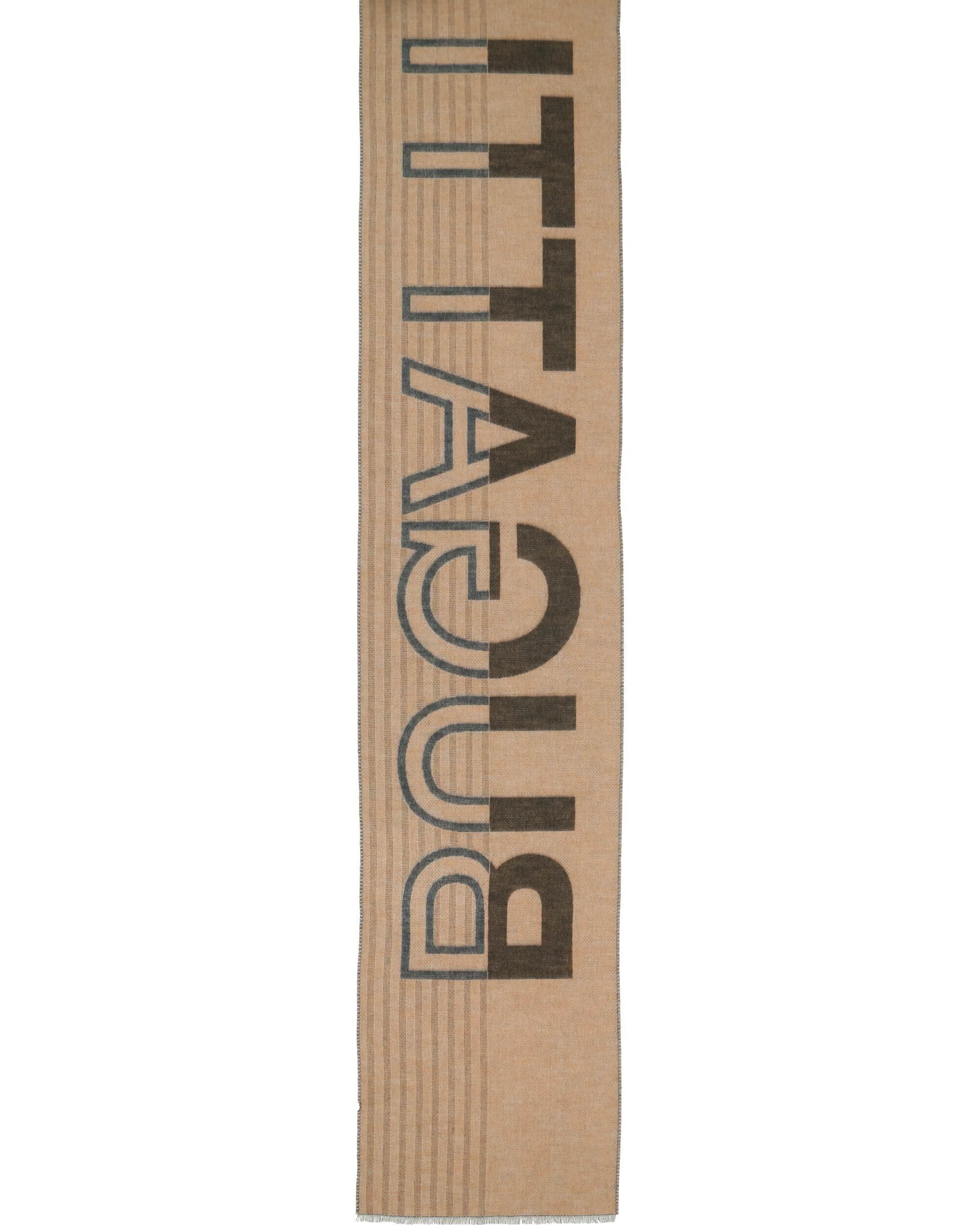 bugatti Modeschal Cashmink® Schal, (mit Schnittfransen)