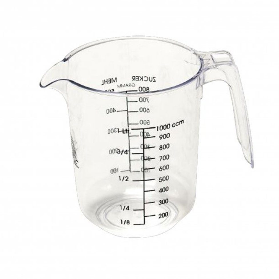 axentia Messbecher Messbecher, ca. 1 l 231606, (1-St)