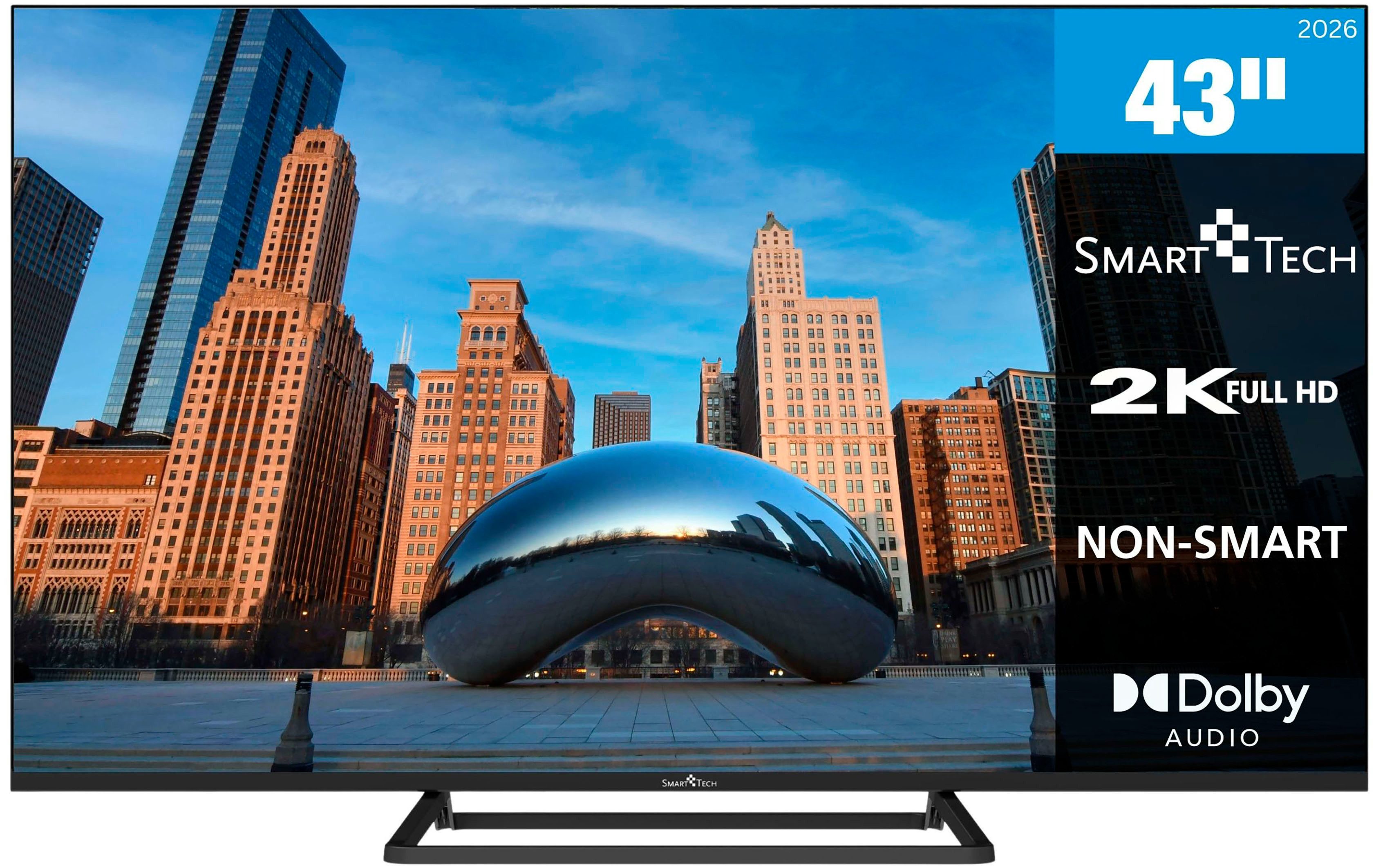 Smart Tech 43FN01V3 DLED-Fernseher (109 cm/43 Zoll, Full HD)
