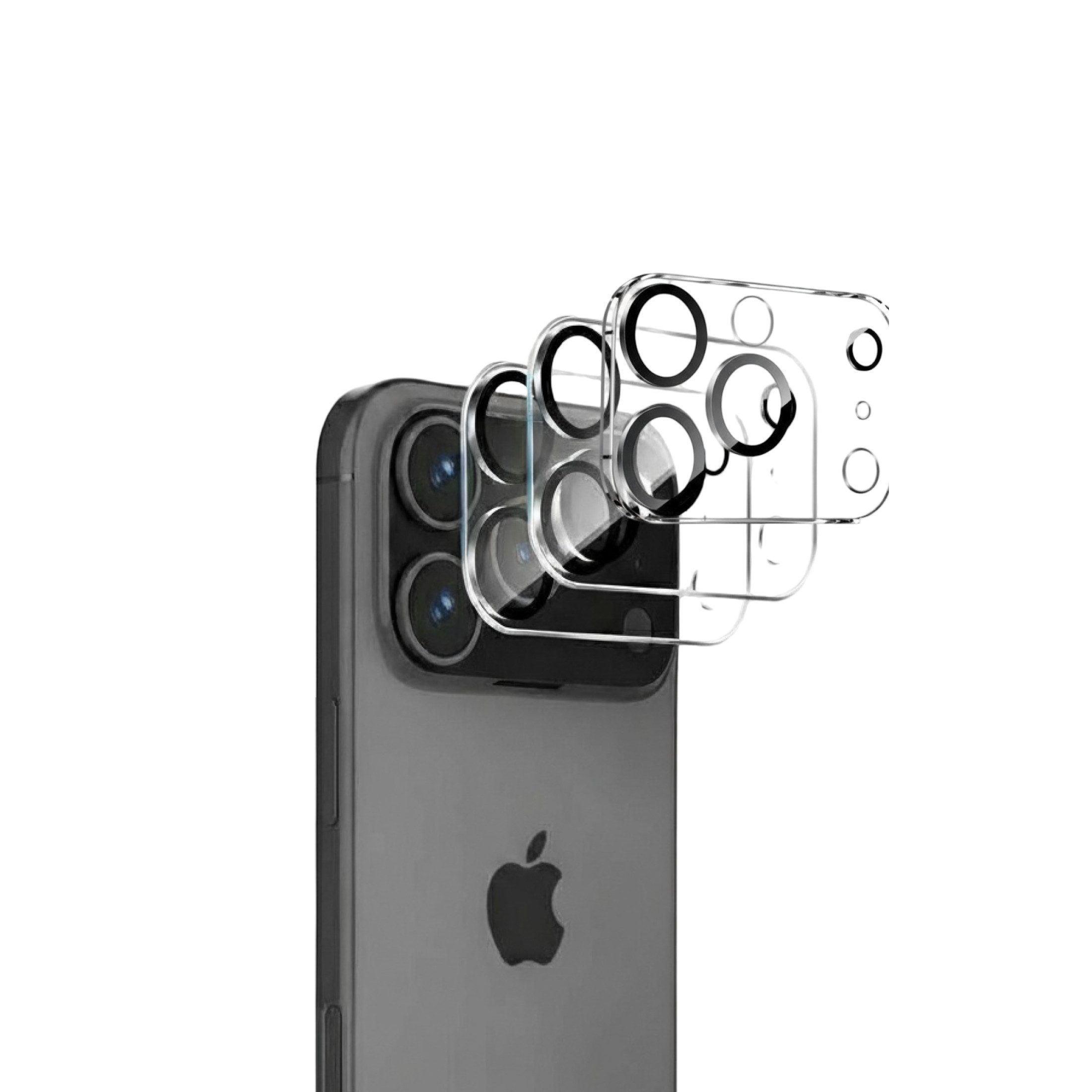 Futurea Schutzfolie iPhone 17 Kamera Schutzglas Schutzfolie 3er PACK, (3x PACK, inkl. Reinigungskit mit Mikrofasertuch), Perfekter Schutz für Apple iPhone 17, 17 Air, 17 Pro, 17 Pro Max