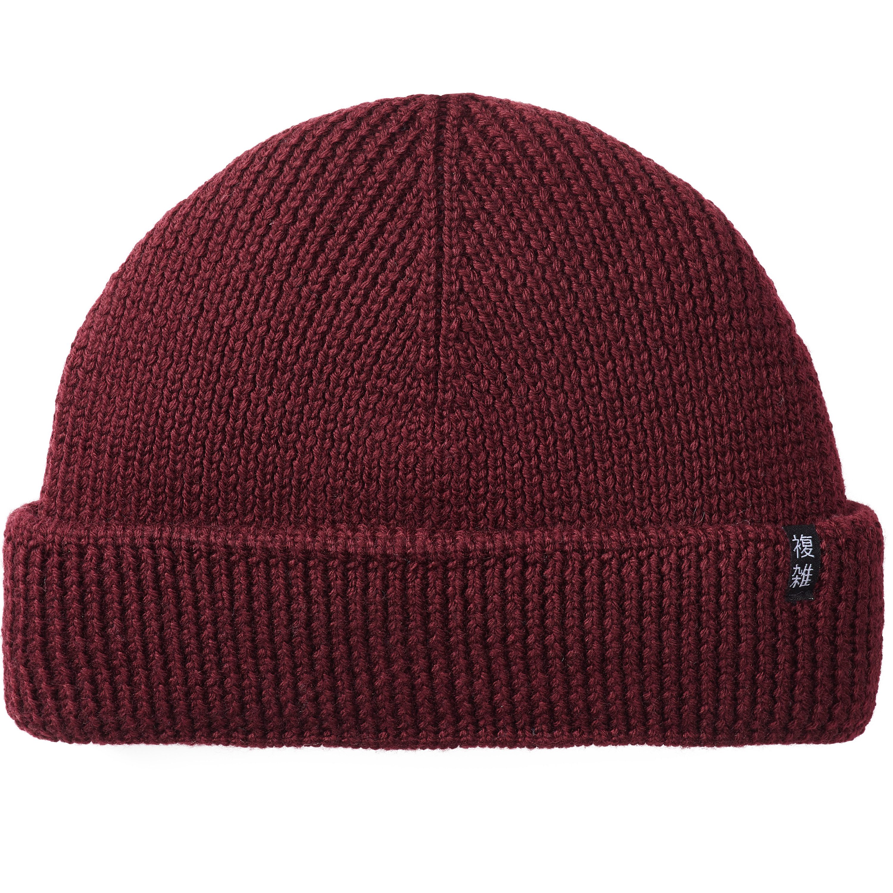 Enter the Complex Beanie - Cho - Fisherman Beanie kurze Fischermütze aus 100% Merino Wolle, Damen und Herren