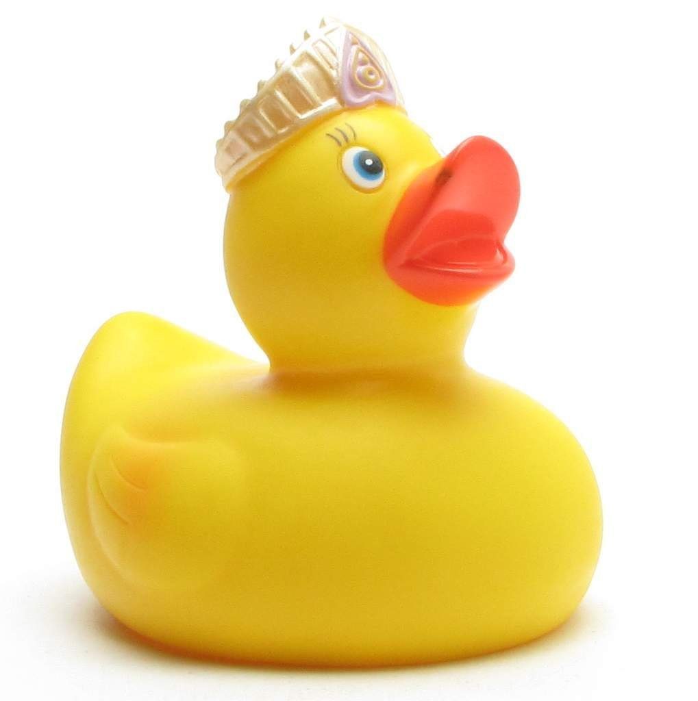 Duckshop Badespielzeug Quietscheentchen Badeente Prinzessin -