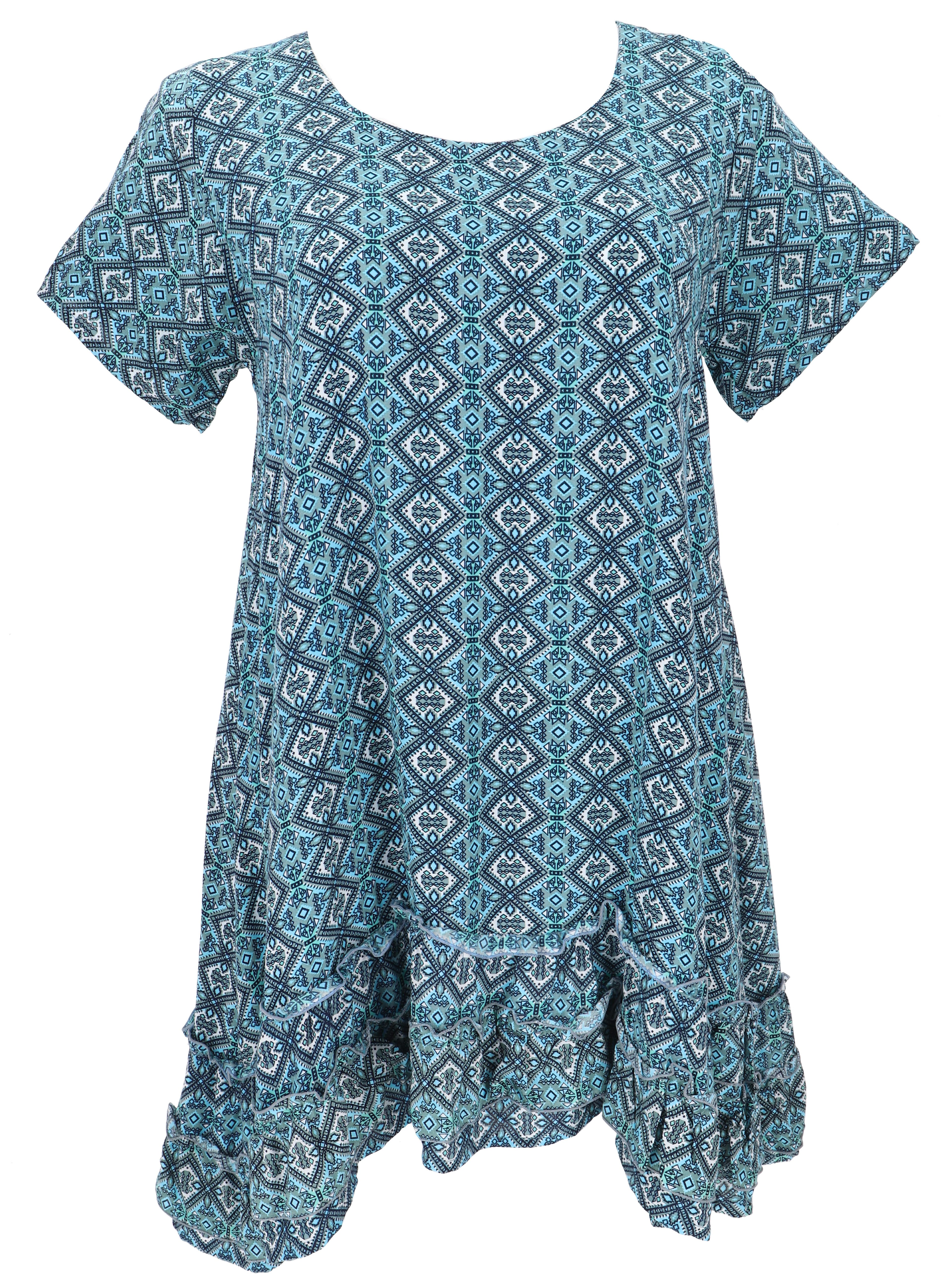 Guru-Shop Midikleid Boho Strandkleid, Minikleid - günstig online kaufen
