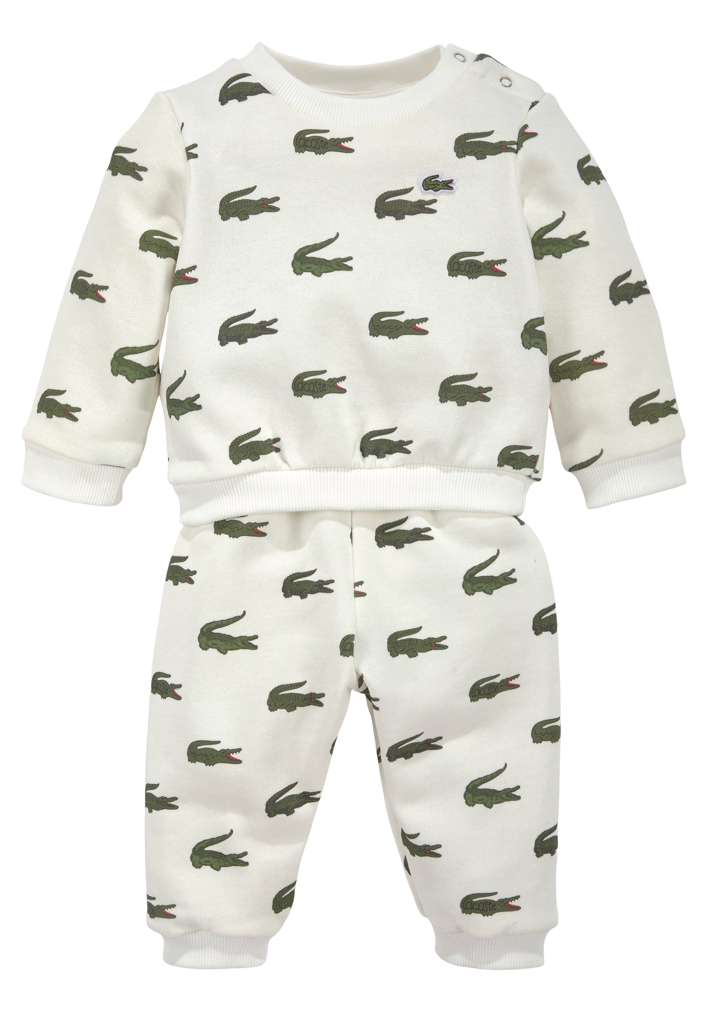 Lacoste Pyjama Gift-Set (Set, 2 tlg) mit Allover Lacoste-Print