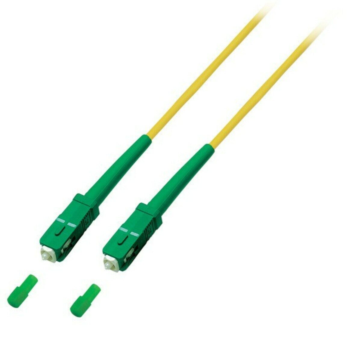 OS2 simplex Glasfaserkabel SC/APC-SC/APC 0,50m Glasfaserkabel