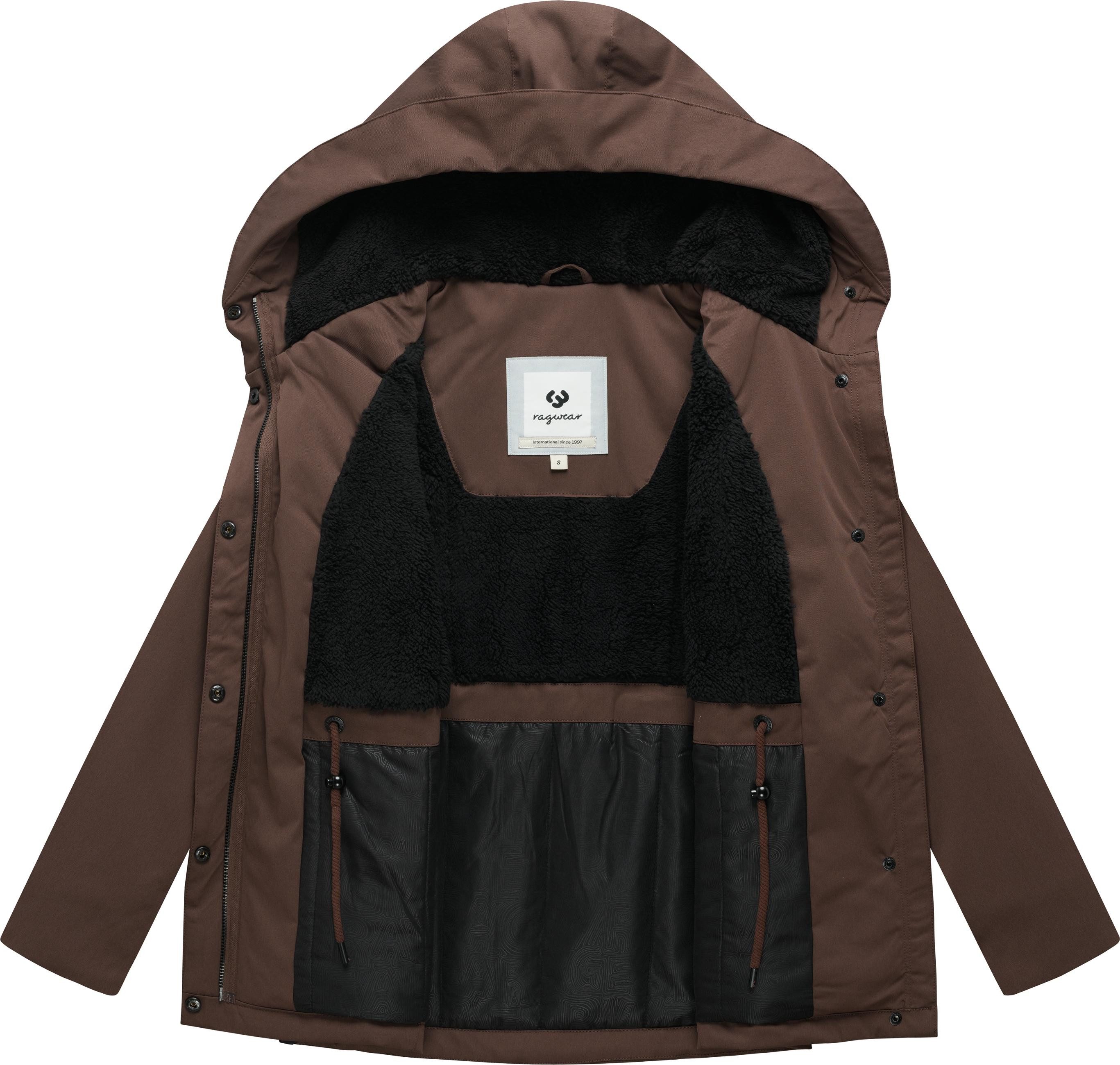 Ragwear Outdoorjacke Padmini B Y Wasserdichte Übergangsjacke mit Taillenzugkordel – Bild 4 von 5