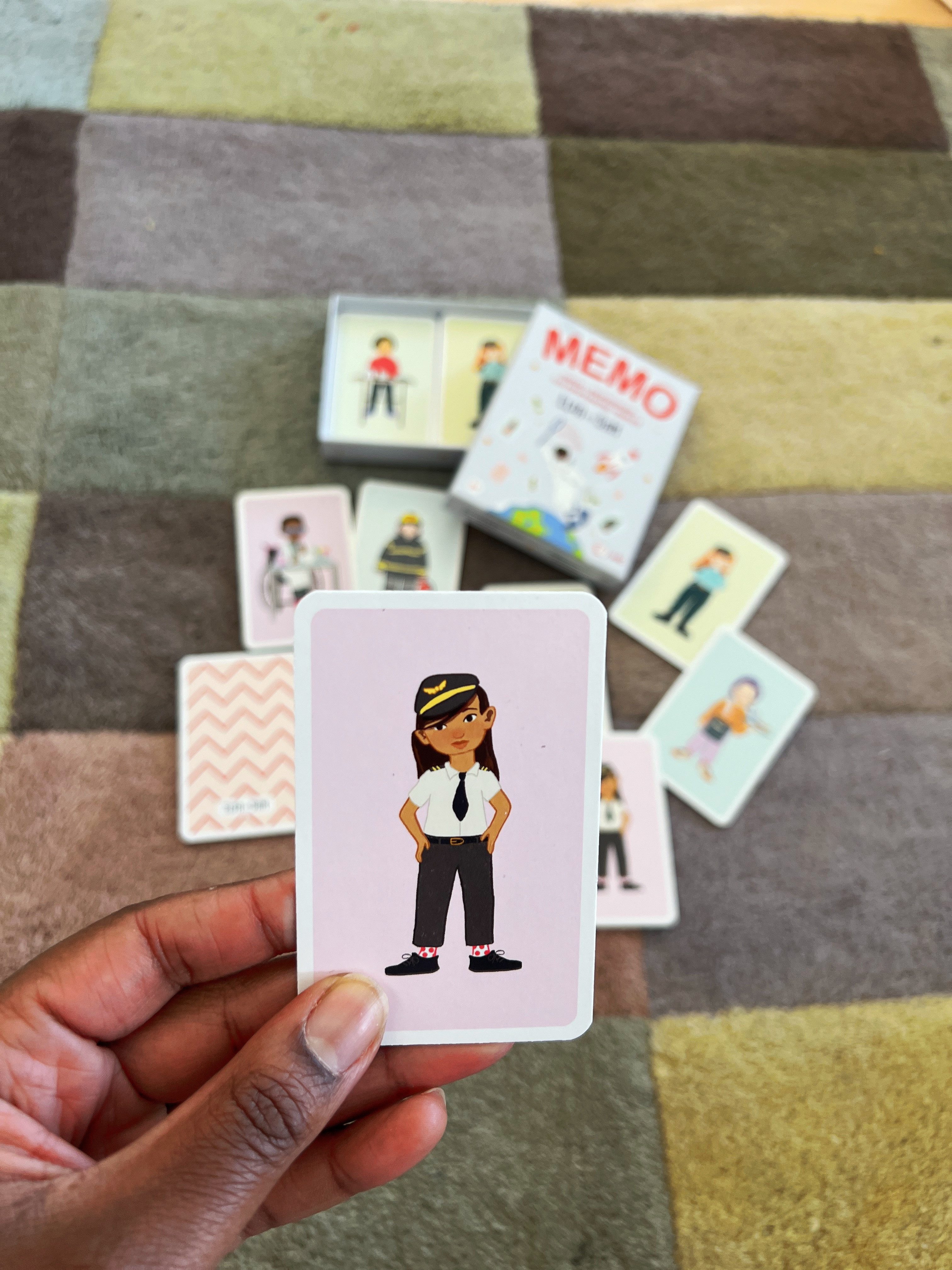 ELSA och SAM Spiel Kinder Memory Berufe – Lernspiel für kleine Entdecker, Memory, FSC®- schützt Wald Zertifizierung, Made in Germany, EC-Zertifiziert