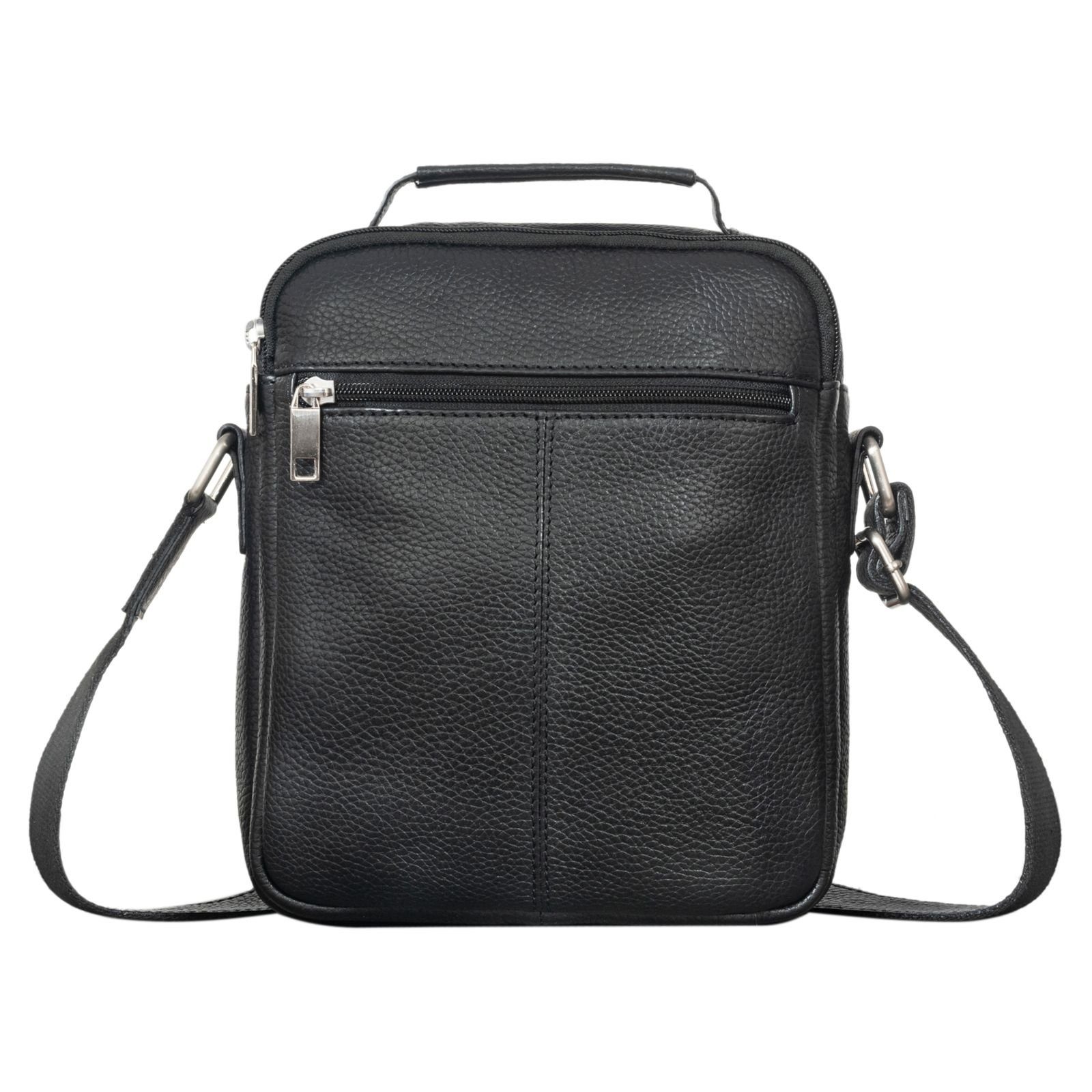 STILORD Schultertasche "Lucky" Umhängetasche Herren Klein Leder Handtasche – Bild 5 von 5