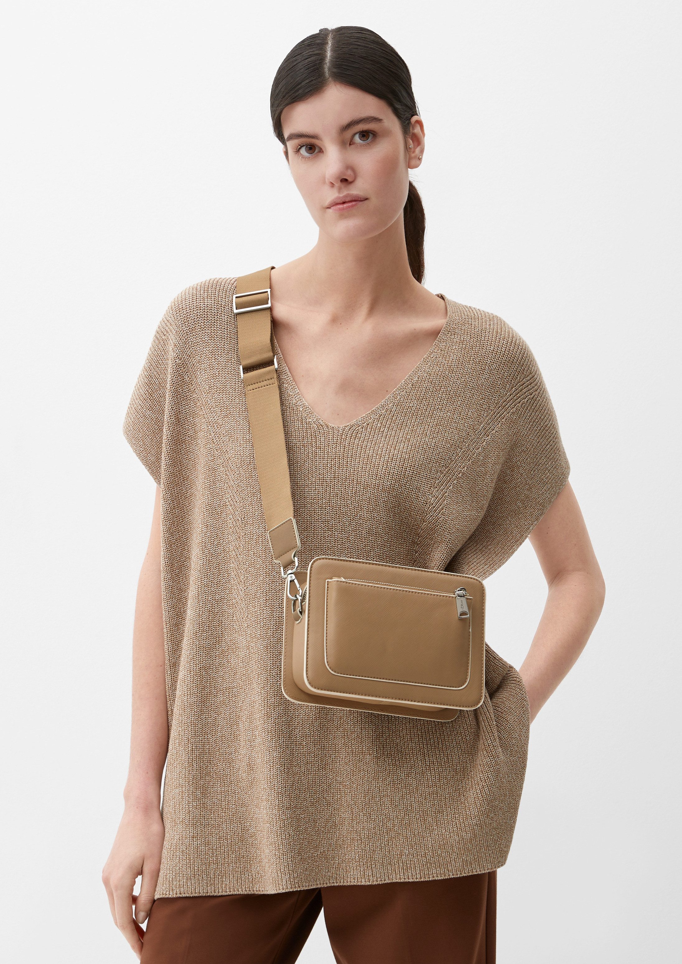 s.Oliver Umhängetasche Tasche, Shoulder Bag aus Kunstleder