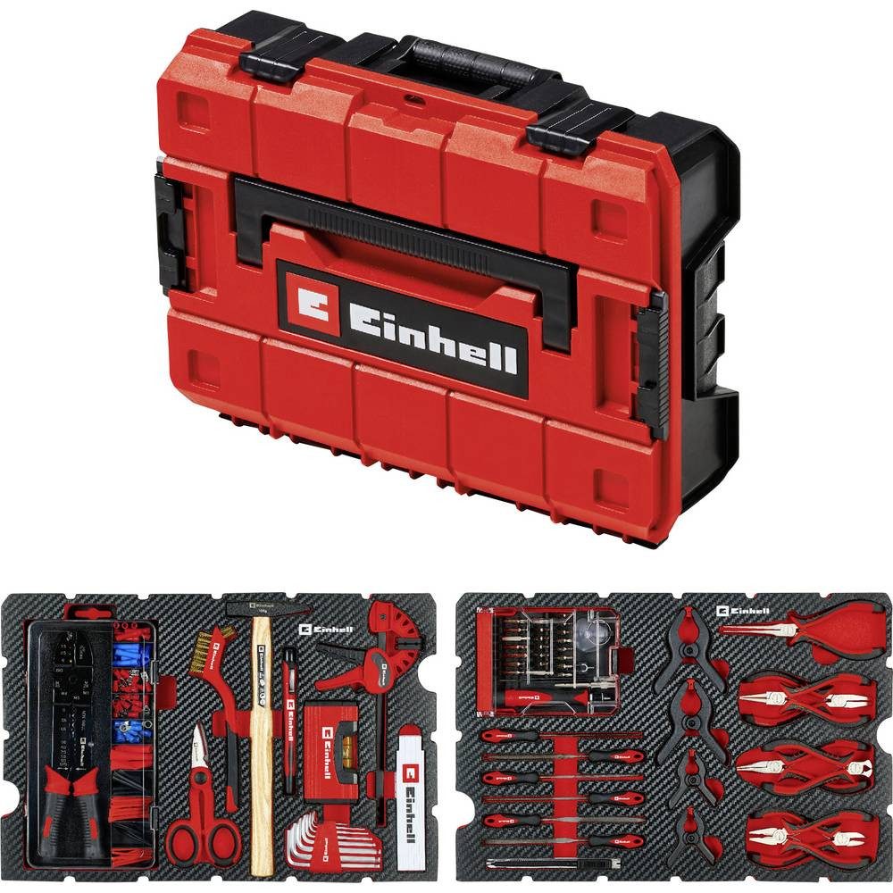 Einhell Werkzeugkoffer 153-tlg. Werkzeugkoffer Hobby & Bastler 370512 Werkzeugkoffer bestückt
